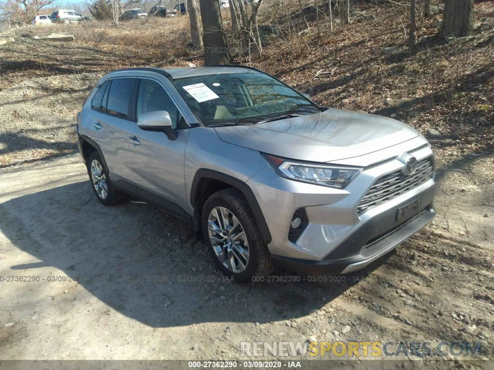 1 Photograph of a damaged car JTMN1RFV7KD509427 TOYOTA RAV4 2019