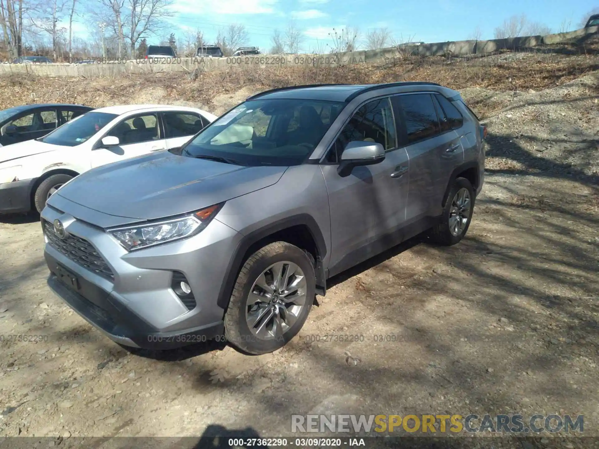 2 Photograph of a damaged car JTMN1RFV7KD509427 TOYOTA RAV4 2019