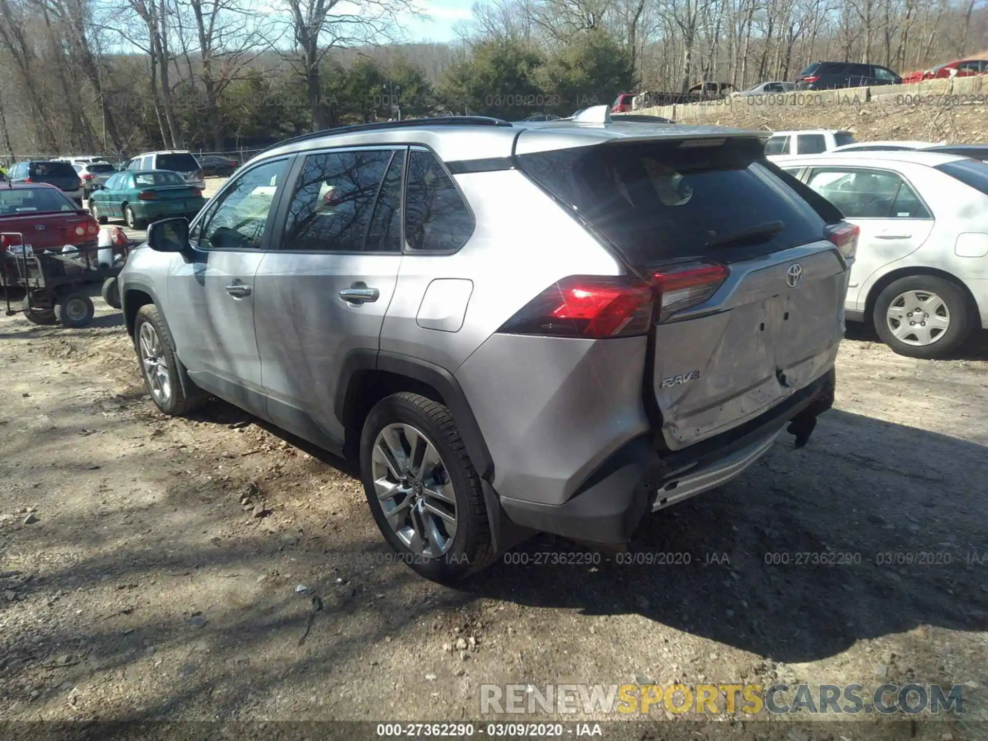 3 Photograph of a damaged car JTMN1RFV7KD509427 TOYOTA RAV4 2019