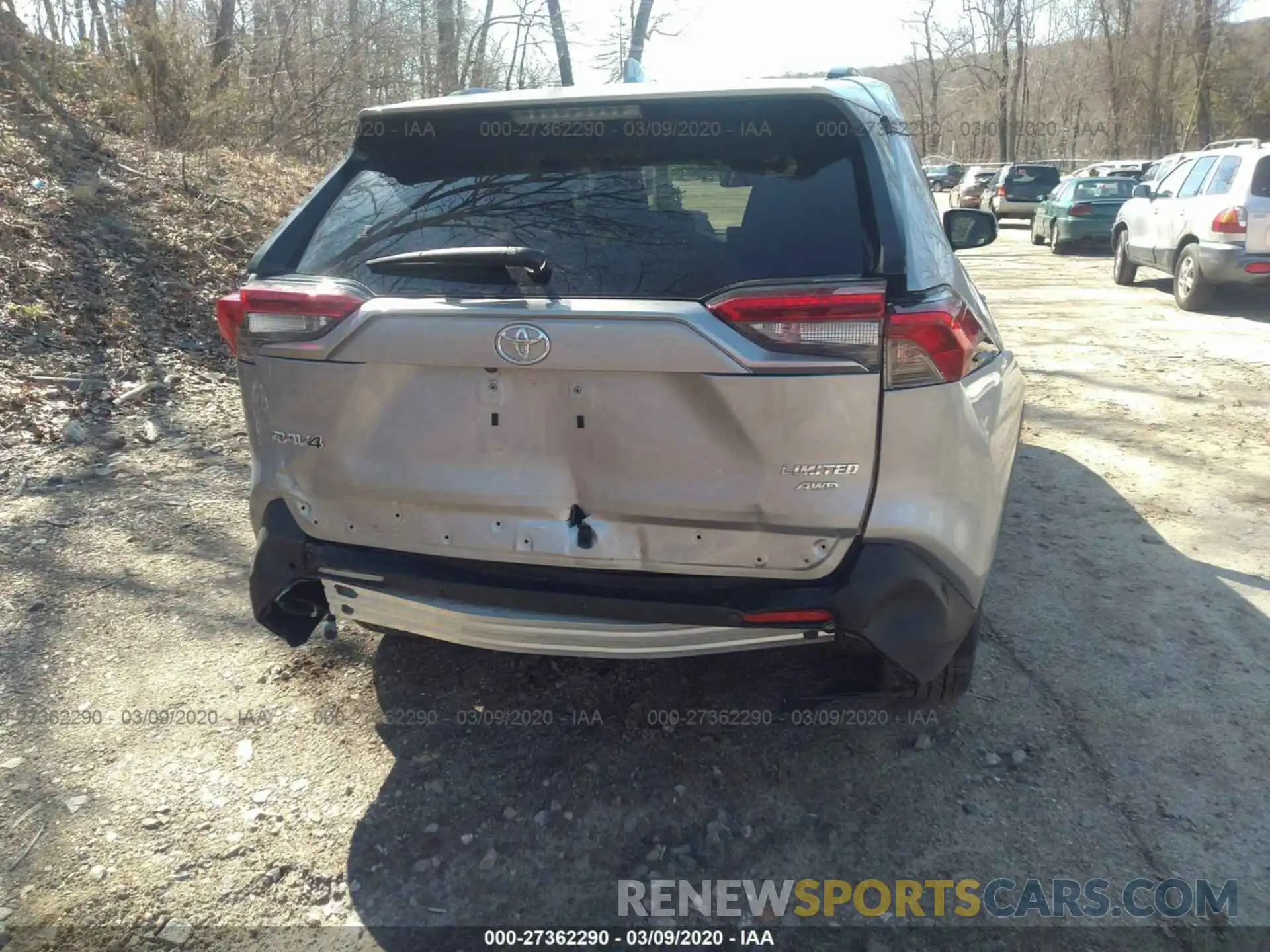 6 Photograph of a damaged car JTMN1RFV7KD509427 TOYOTA RAV4 2019