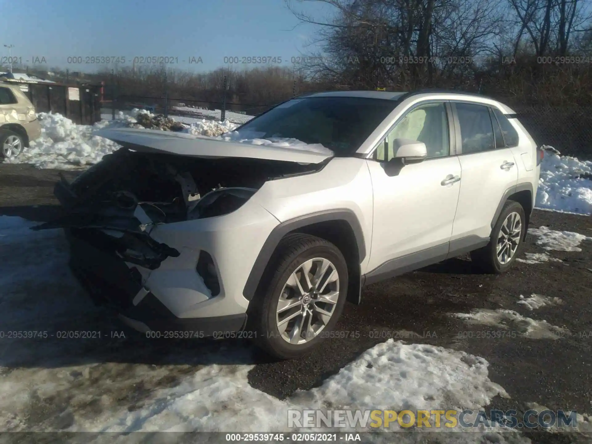 2 Photograph of a damaged car JTMN1RFV7KD515843 TOYOTA RAV4 2019