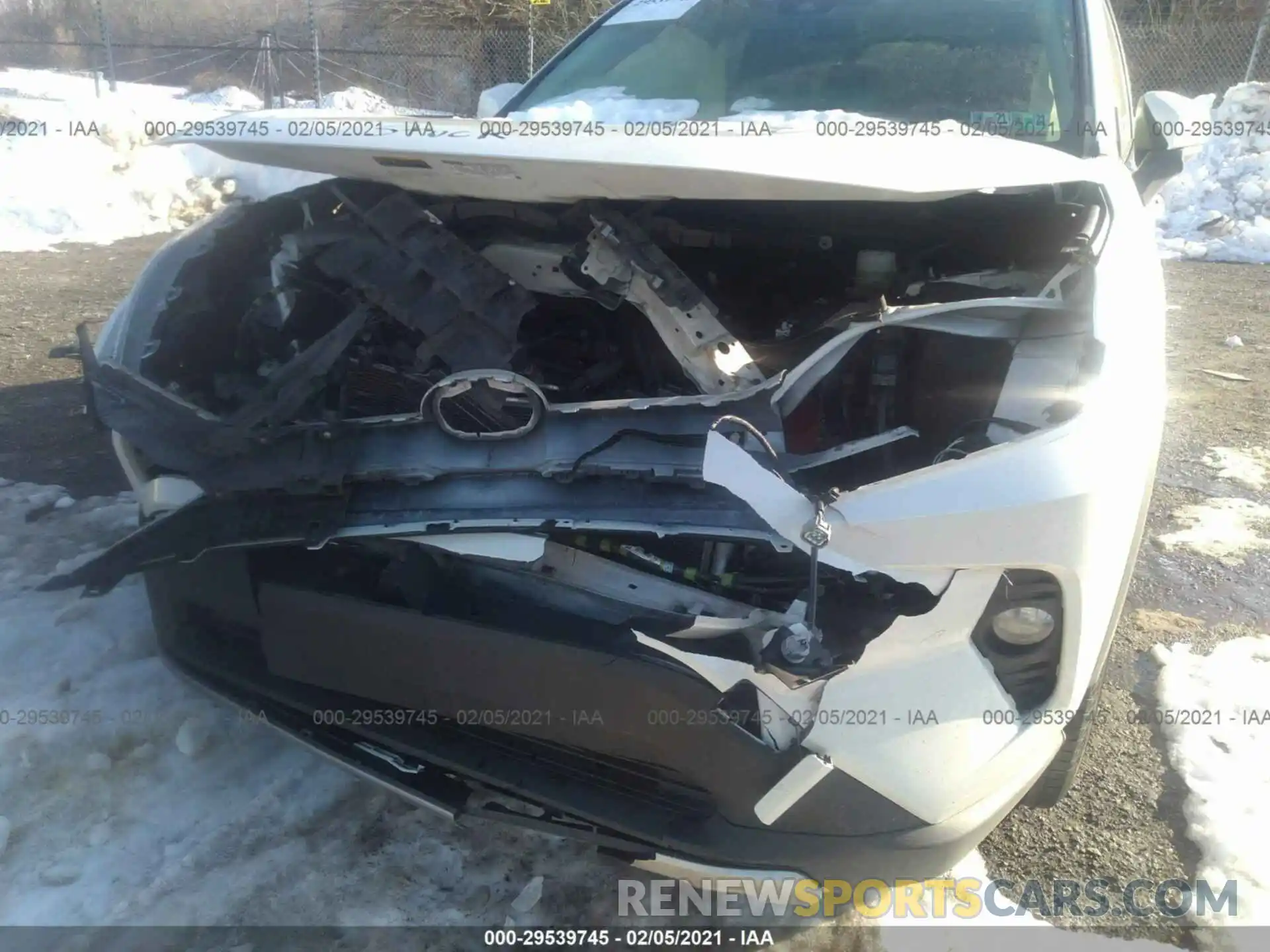 6 Фотография поврежденного автомобиля JTMN1RFV7KD515843 TOYOTA RAV4 2019