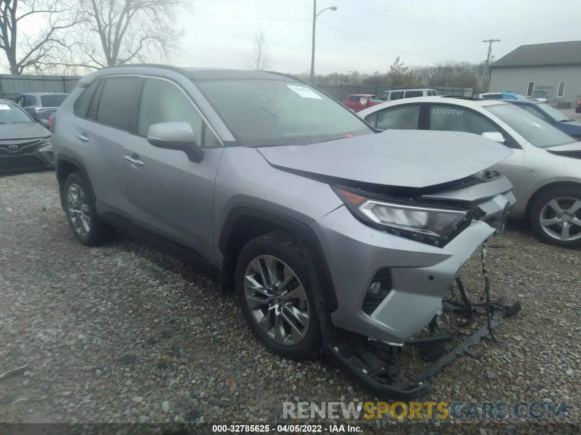 1 Фотография поврежденного автомобиля JTMN1RFV7KD516572 TOYOTA RAV4 2019