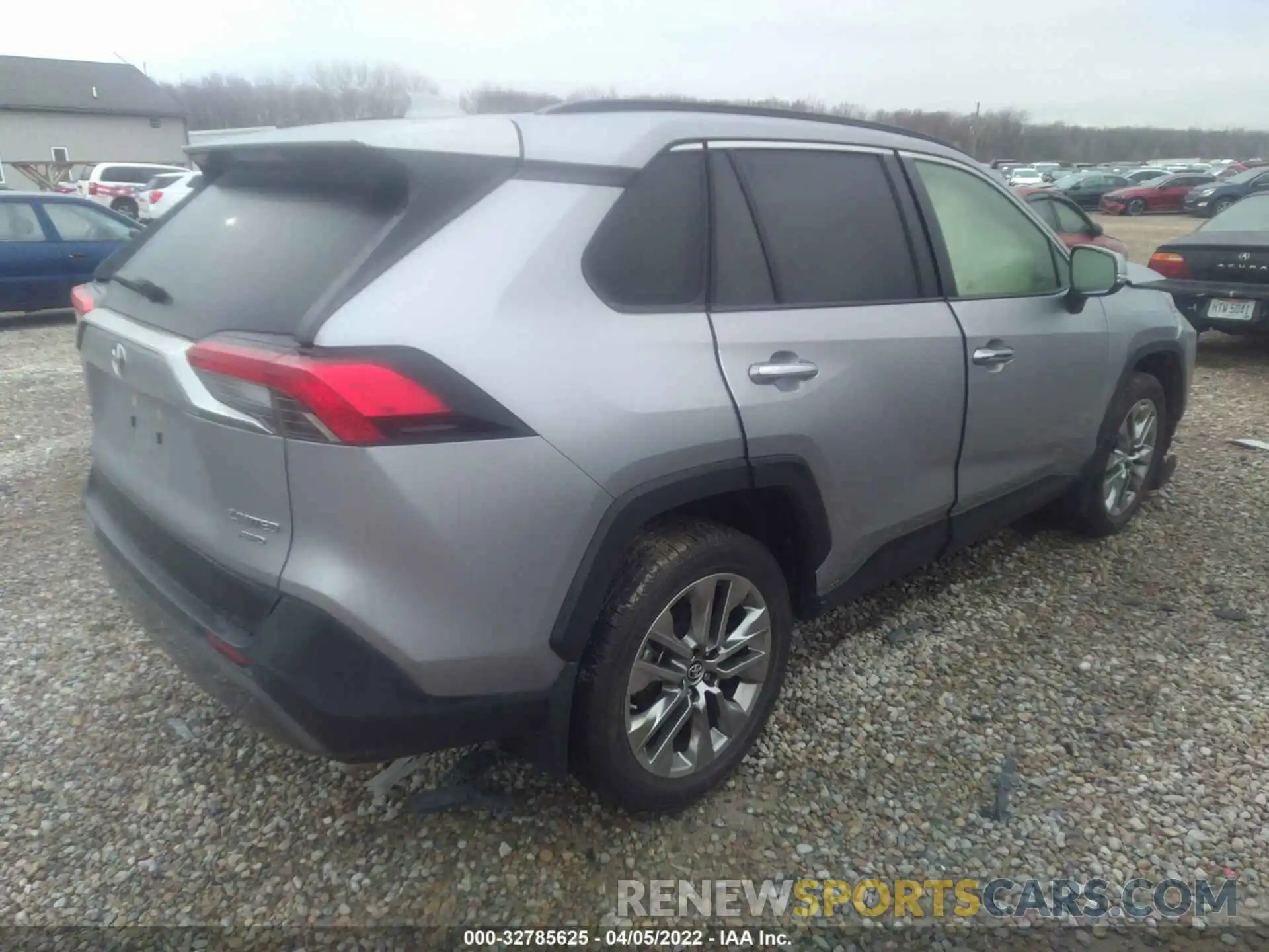 4 Фотография поврежденного автомобиля JTMN1RFV7KD516572 TOYOTA RAV4 2019