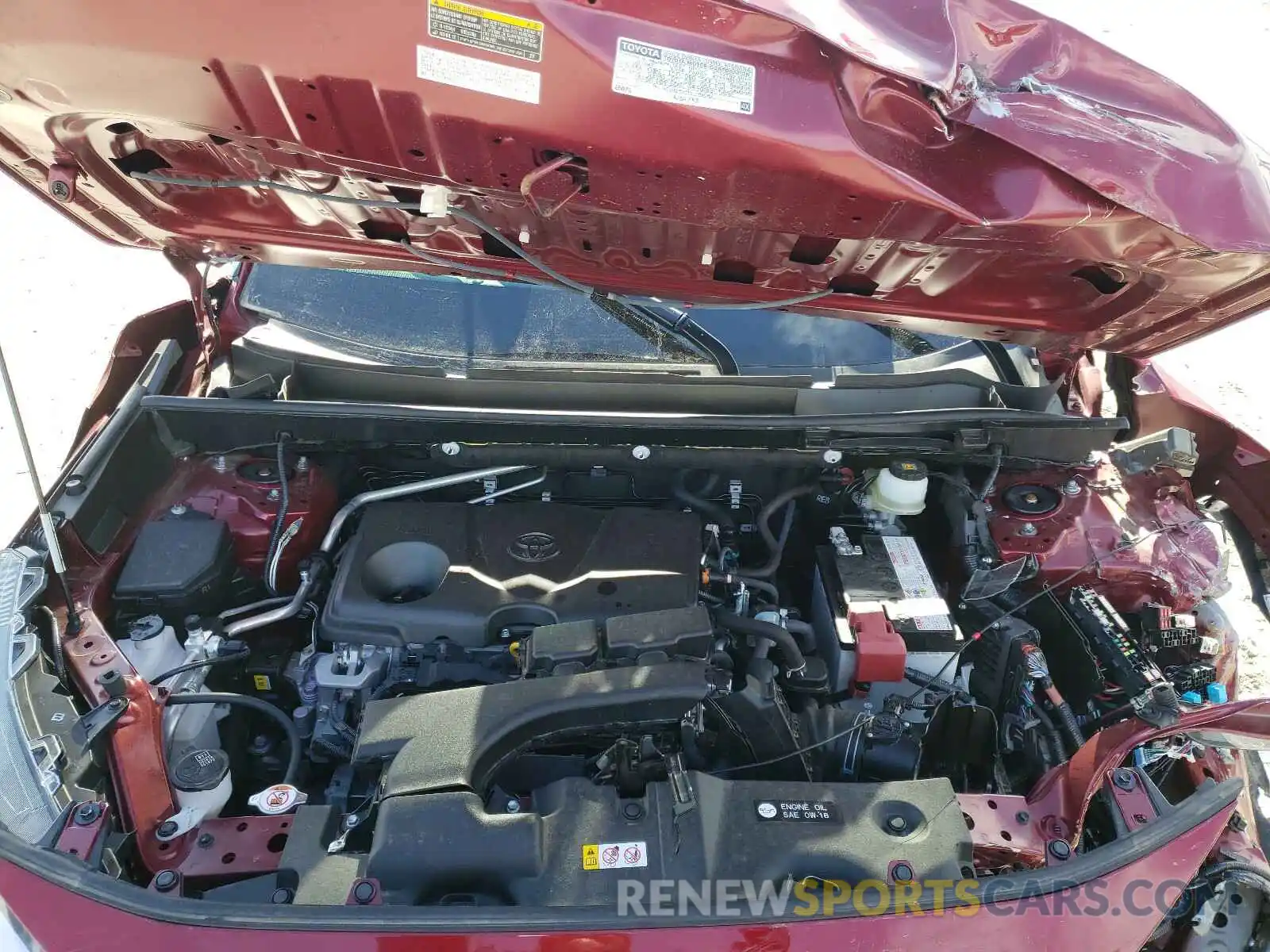 7 Photograph of a damaged car JTMN1RFV7KD519598 TOYOTA RAV4 2019