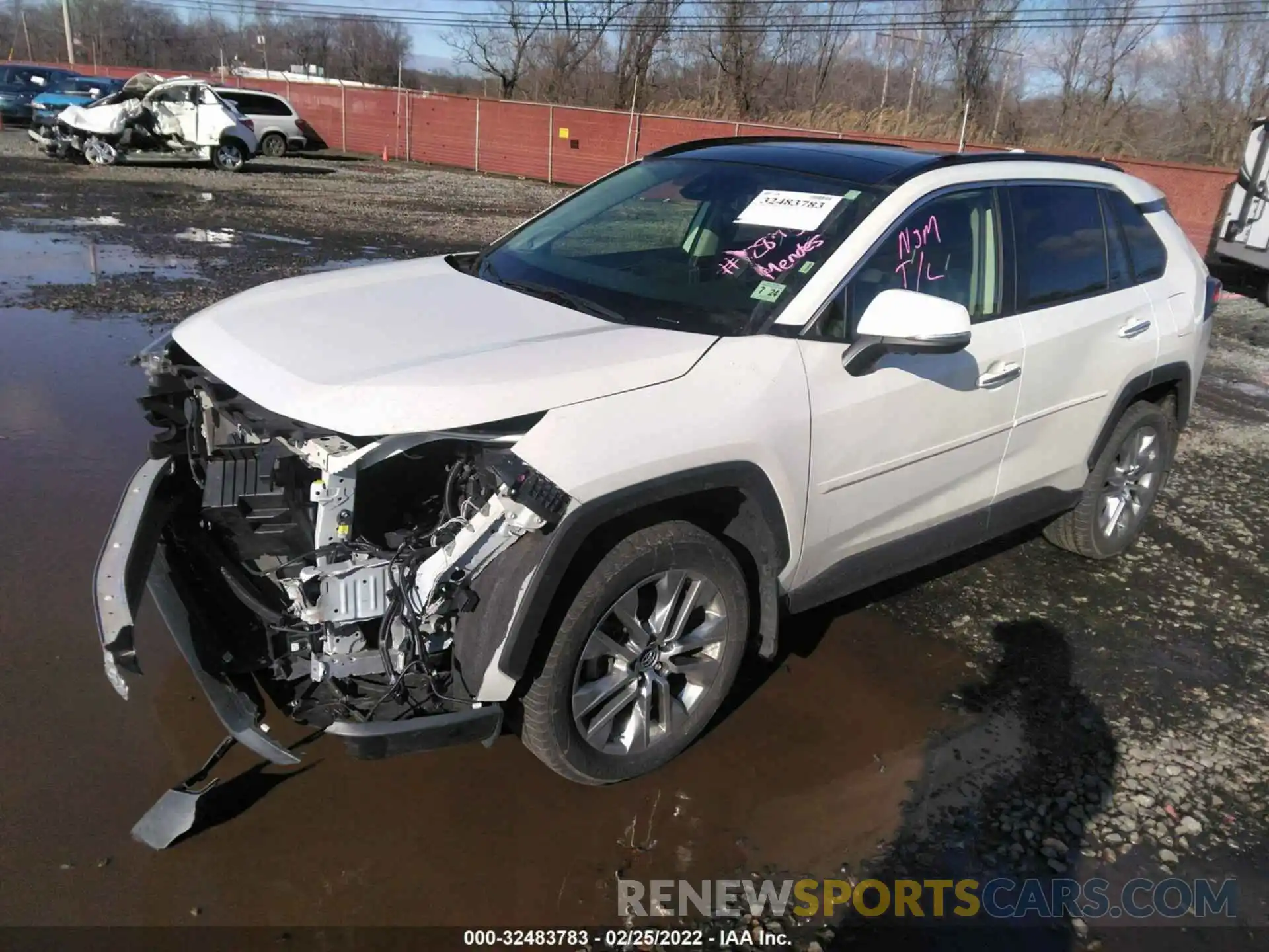 2 Photograph of a damaged car JTMN1RFV7KD520394 TOYOTA RAV4 2019