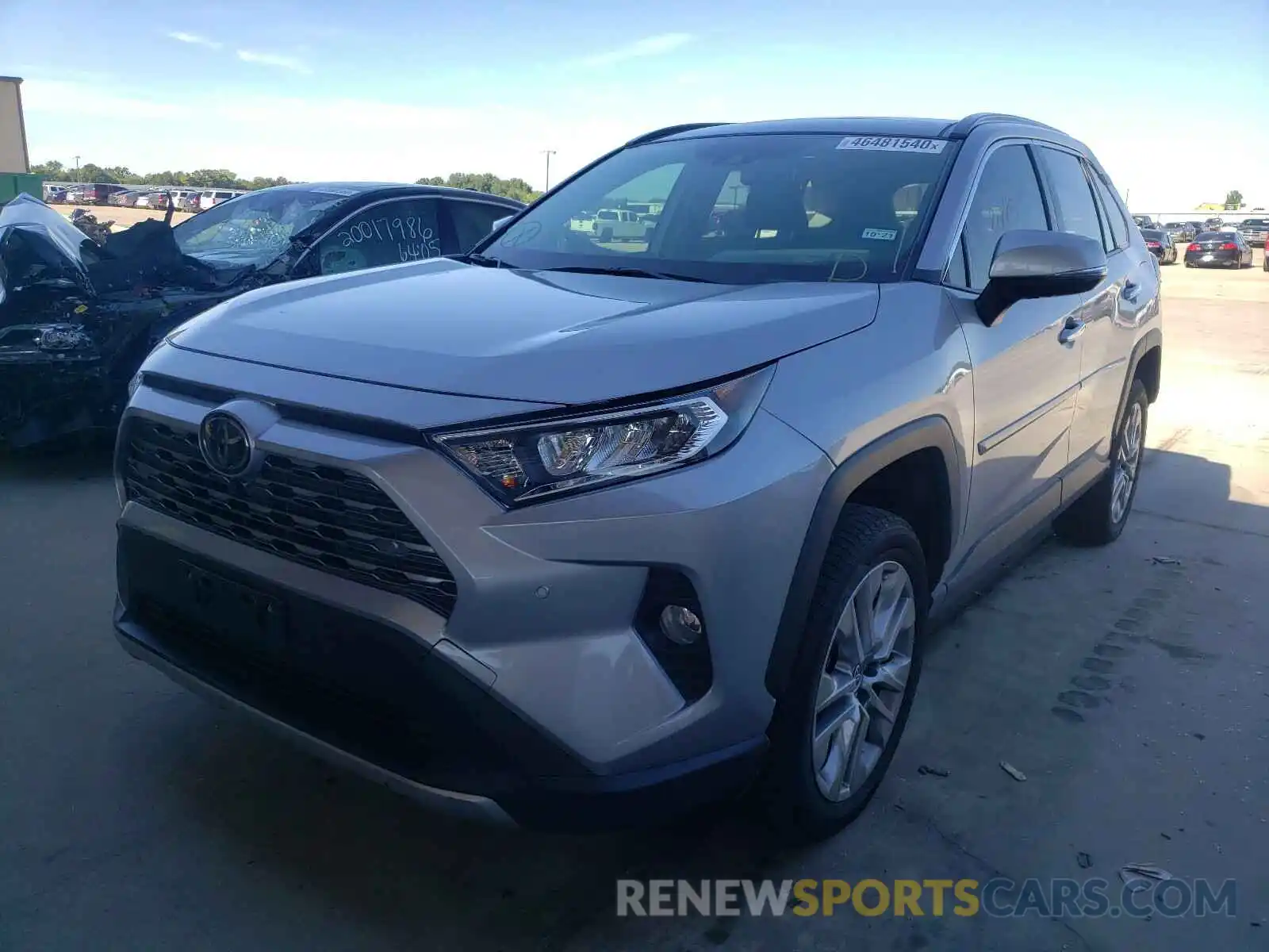 2 Photograph of a damaged car JTMN1RFV7KD522369 TOYOTA RAV4 2019