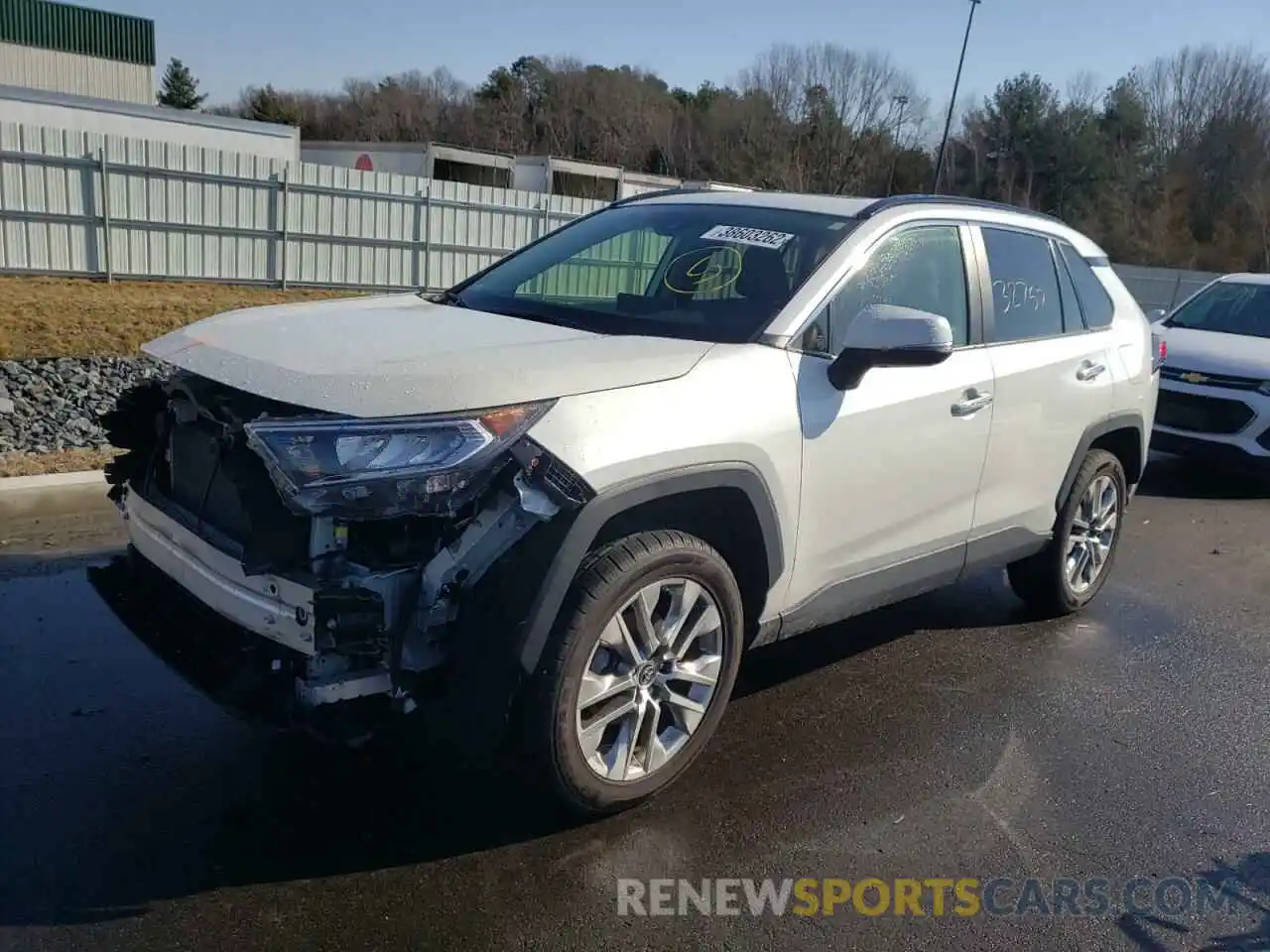 2 Photograph of a damaged car JTMN1RFV8KD007543 TOYOTA RAV4 2019