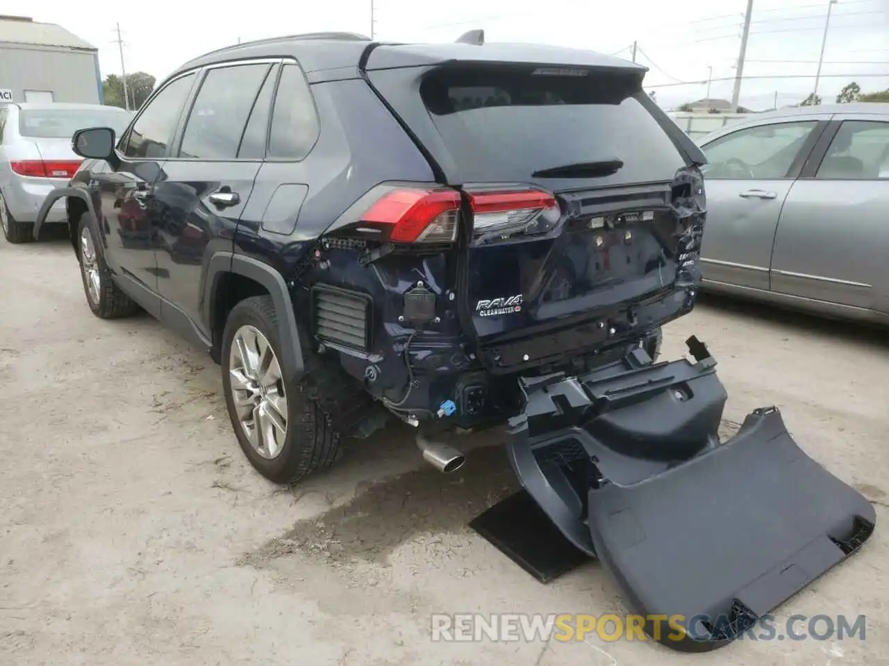 3 Фотография поврежденного автомобиля JTMN1RFV8KD010524 TOYOTA RAV4 2019