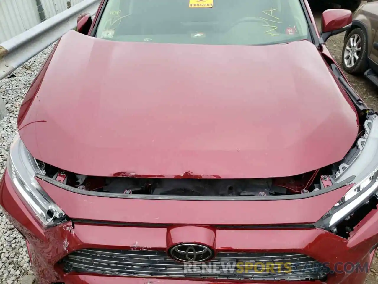 7 Photograph of a damaged car JTMN1RFV8KD035505 TOYOTA RAV4 2019