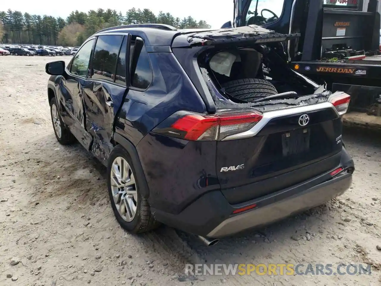 9 Фотография поврежденного автомобиля JTMN1RFV8KD506679 TOYOTA RAV4 2019