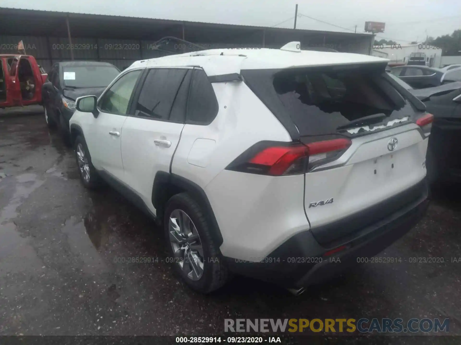 3 Photograph of a damaged car JTMN1RFV8KD508822 TOYOTA RAV4 2019