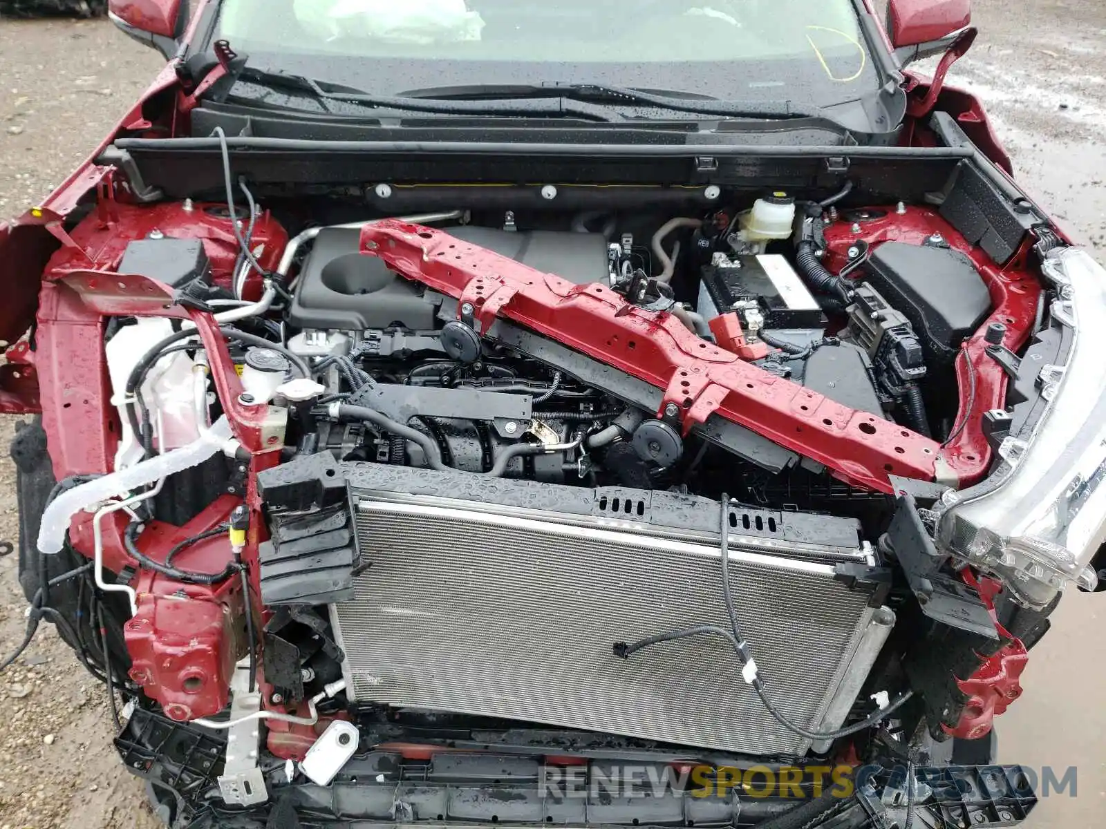 7 Photograph of a damaged car JTMN1RFV8KD511879 TOYOTA RAV4 2019