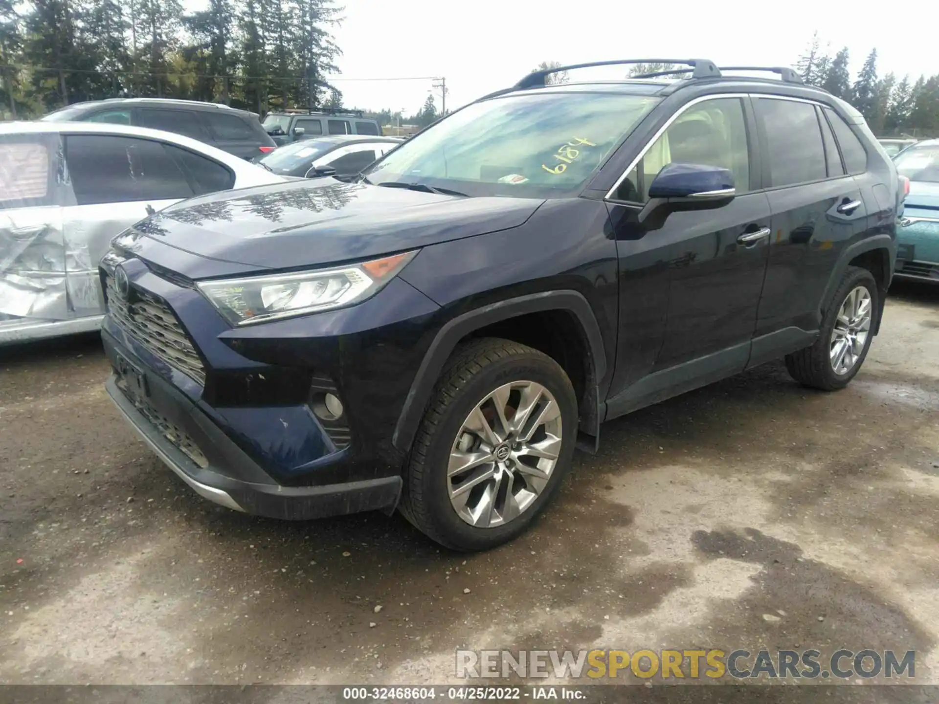 2 Фотография поврежденного автомобиля JTMN1RFV8KD520596 TOYOTA RAV4 2019