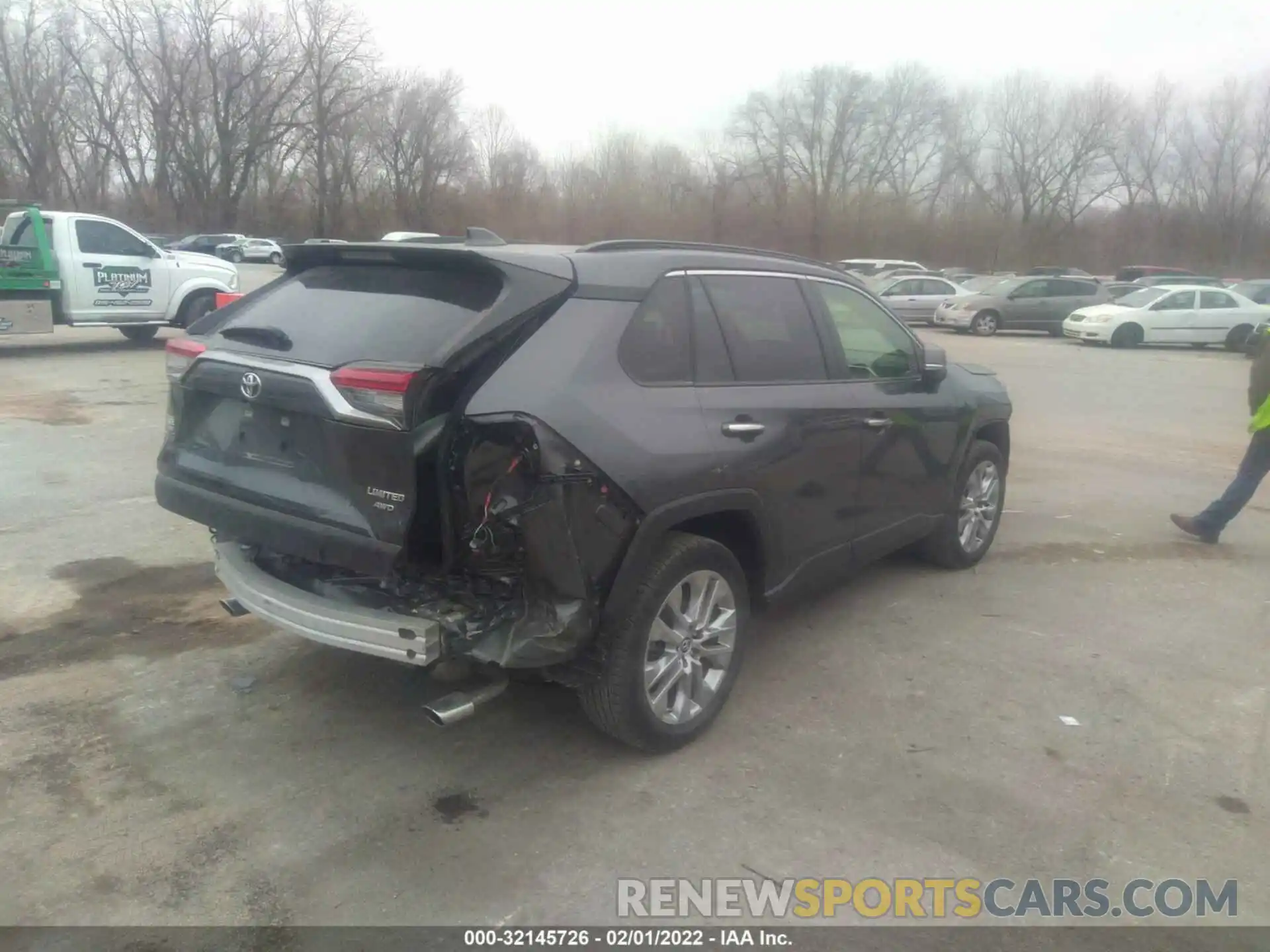 4 Photograph of a damaged car JTMN1RFV8KD520730 TOYOTA RAV4 2019