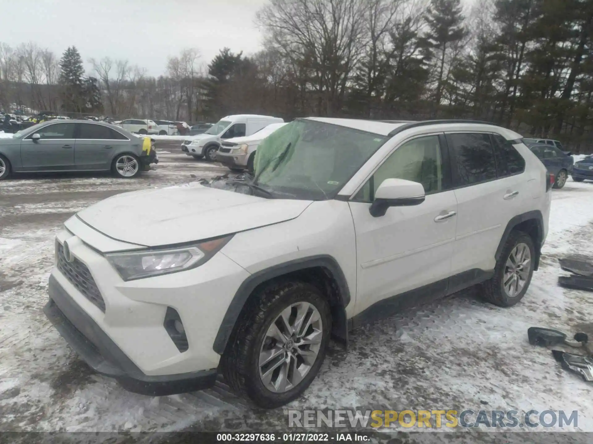 2 Photograph of a damaged car JTMN1RFV8KJ001226 TOYOTA RAV4 2019