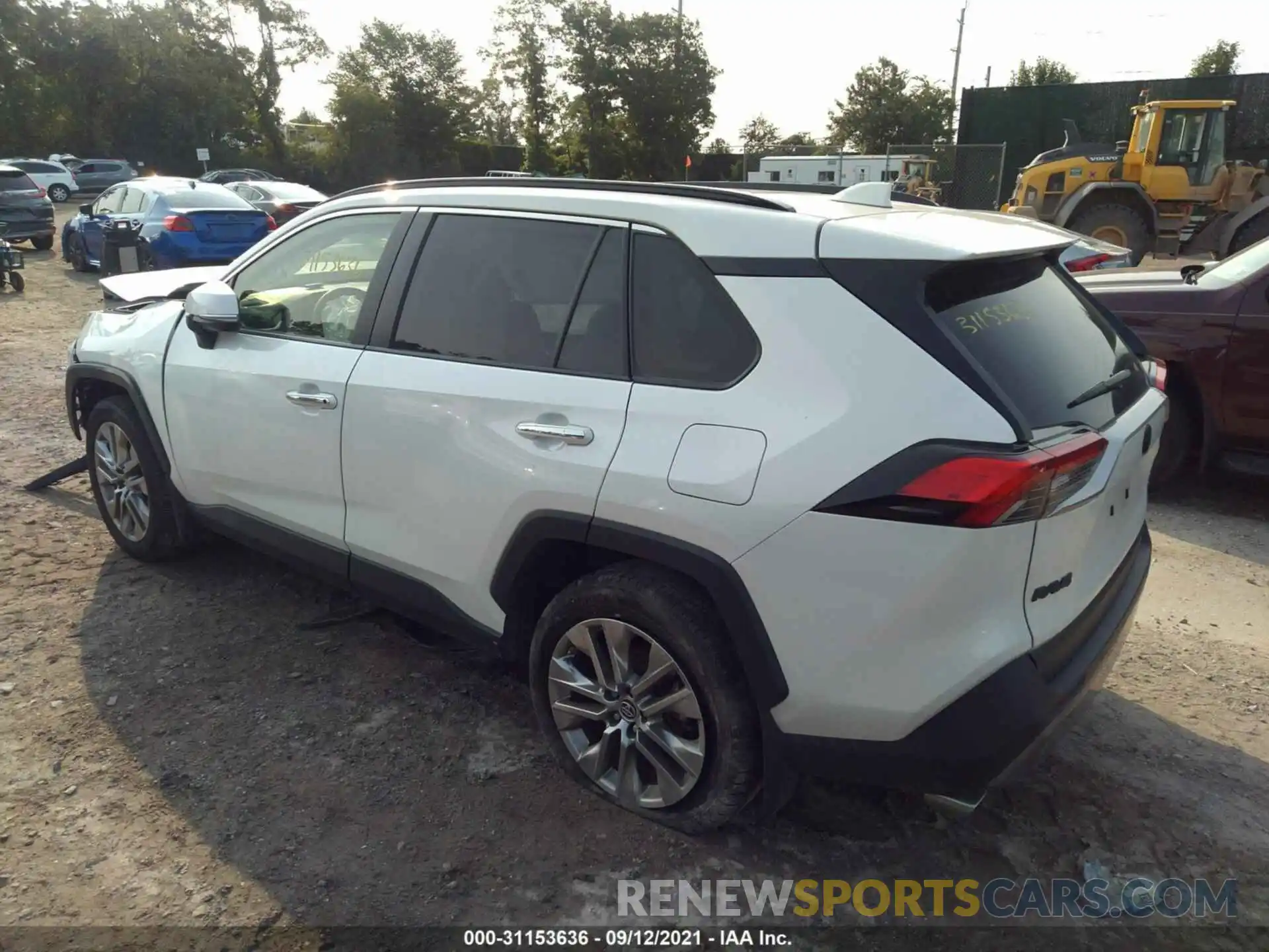 3 Photograph of a damaged car JTMN1RFV8KJ020262 TOYOTA RAV4 2019