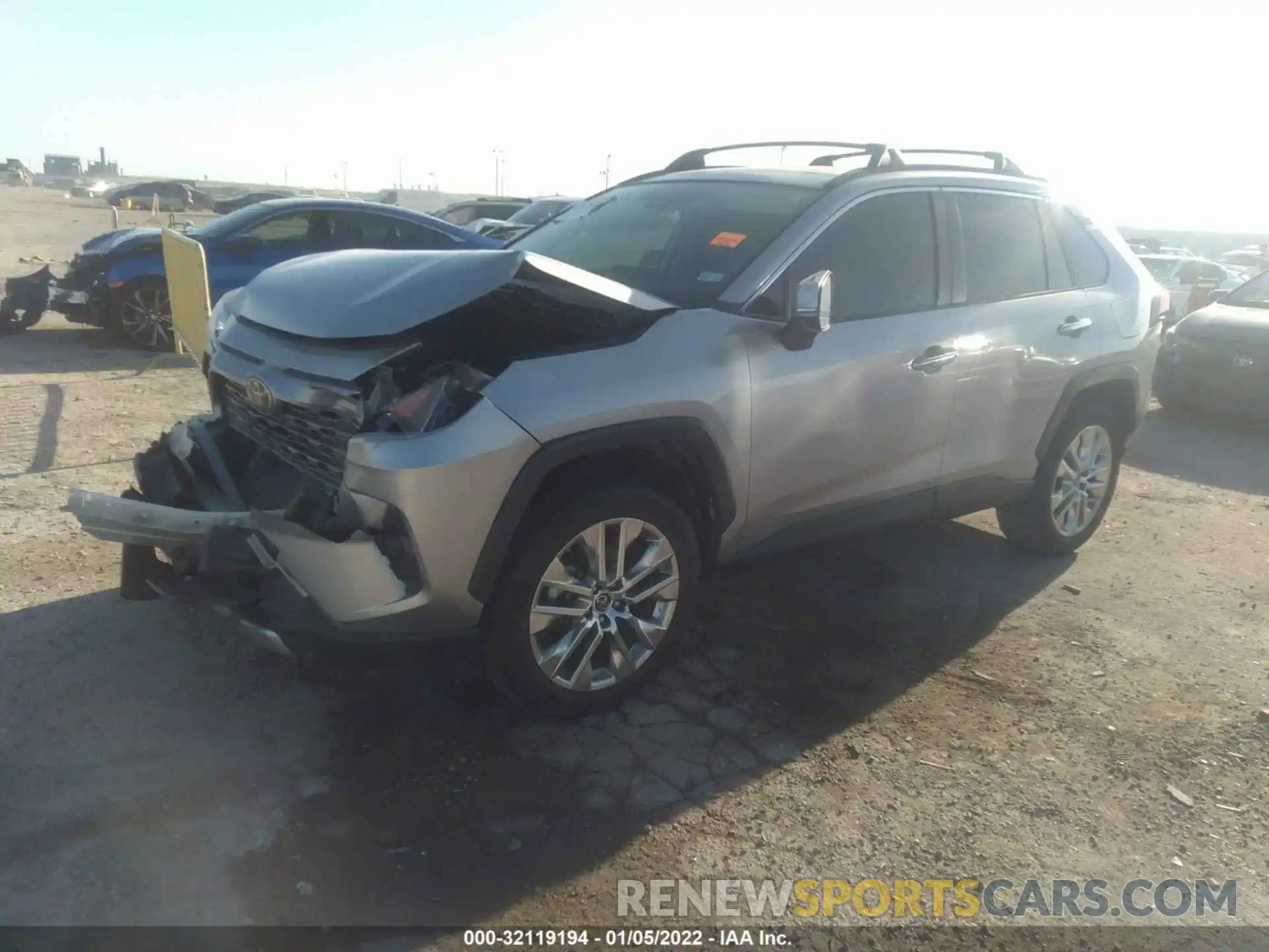 2 Фотография поврежденного автомобиля JTMN1RFV9KD035464 TOYOTA RAV4 2019