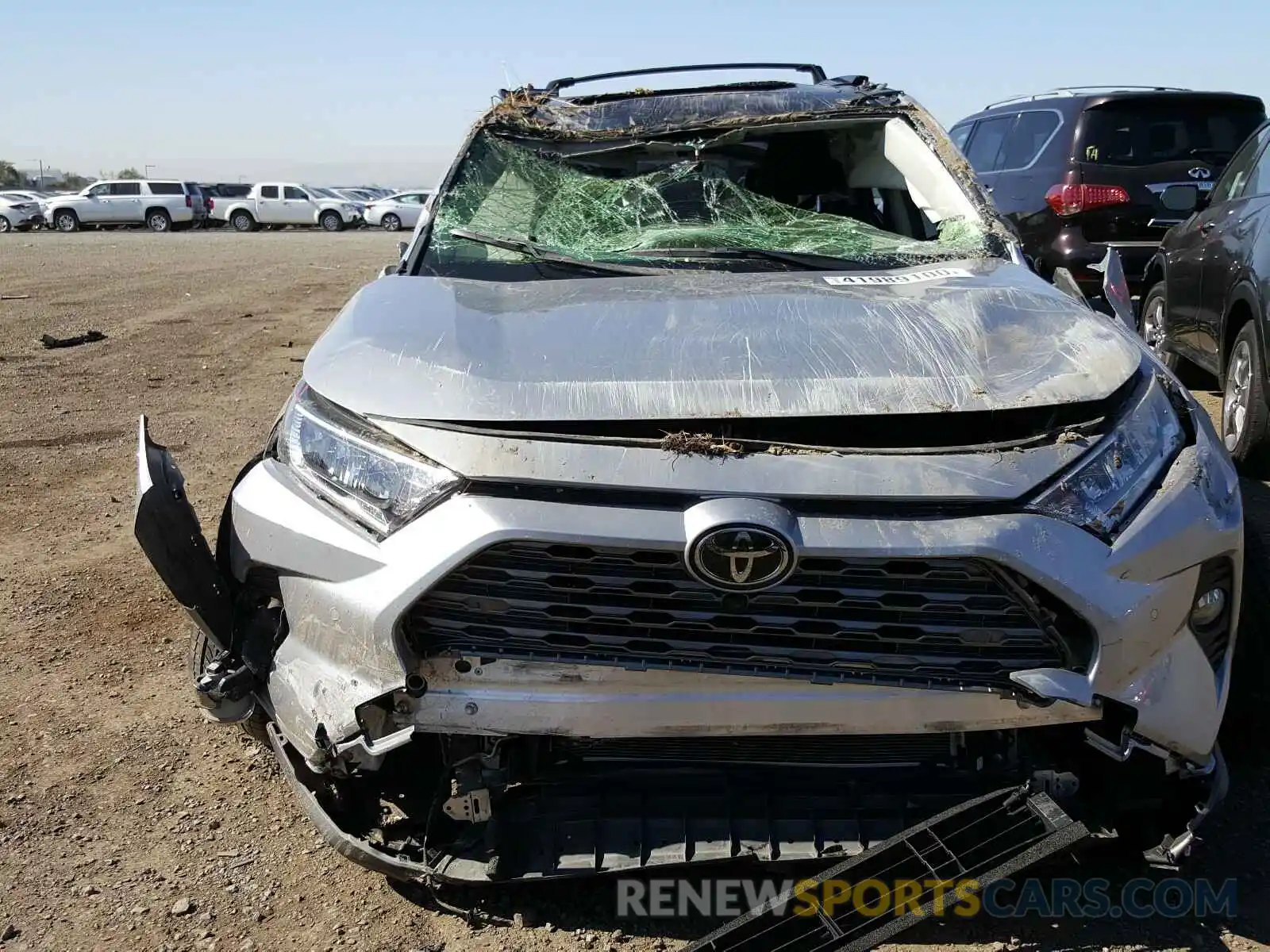 9 Фотография поврежденного автомобиля JTMN1RFV9KD502060 TOYOTA RAV4 2019