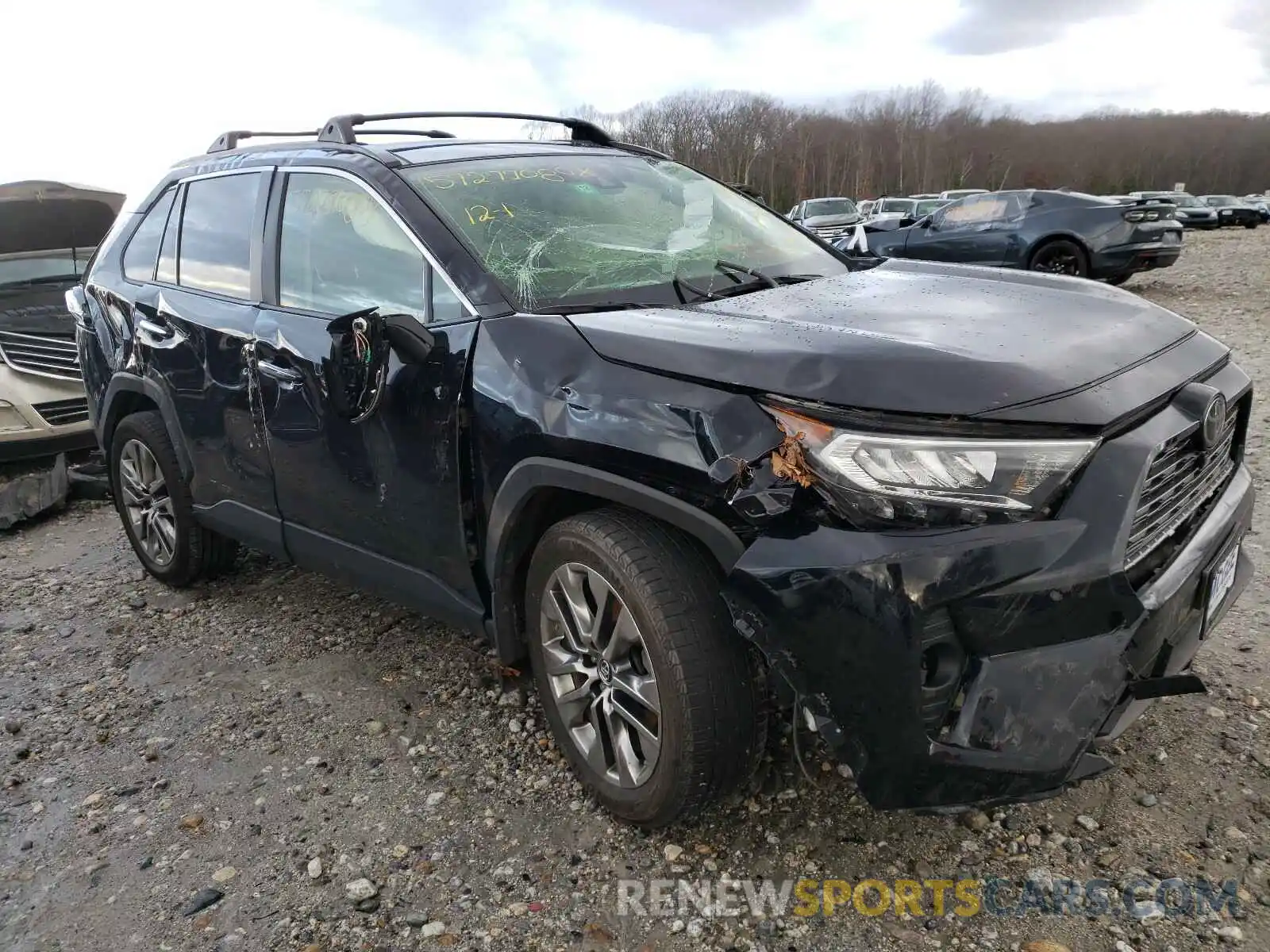 9 Фотография поврежденного автомобиля JTMN1RFV9KD503855 TOYOTA RAV4 2019