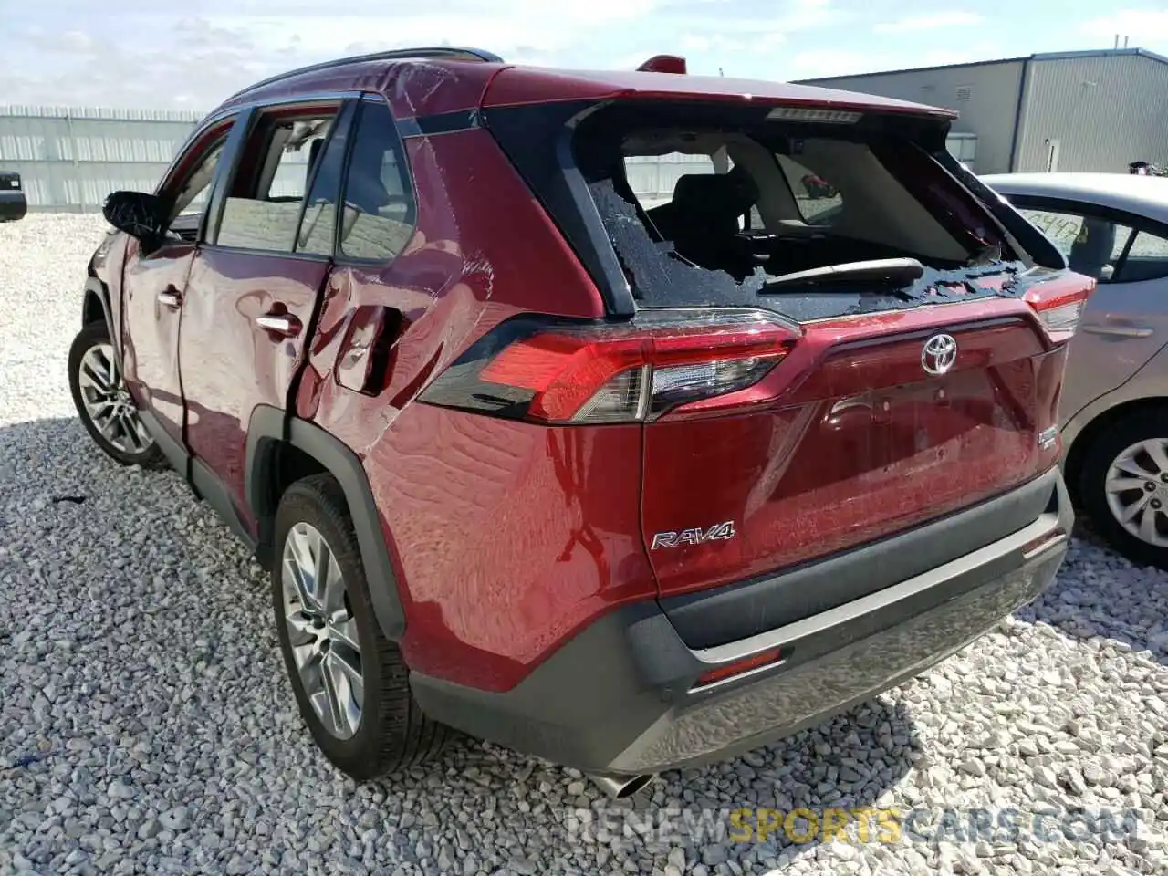 3 Photograph of a damaged car JTMN1RFV9KD515603 TOYOTA RAV4 2019