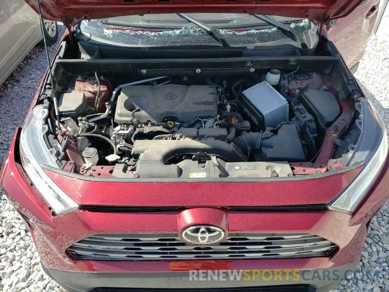 7 Photograph of a damaged car JTMN1RFV9KD515603 TOYOTA RAV4 2019