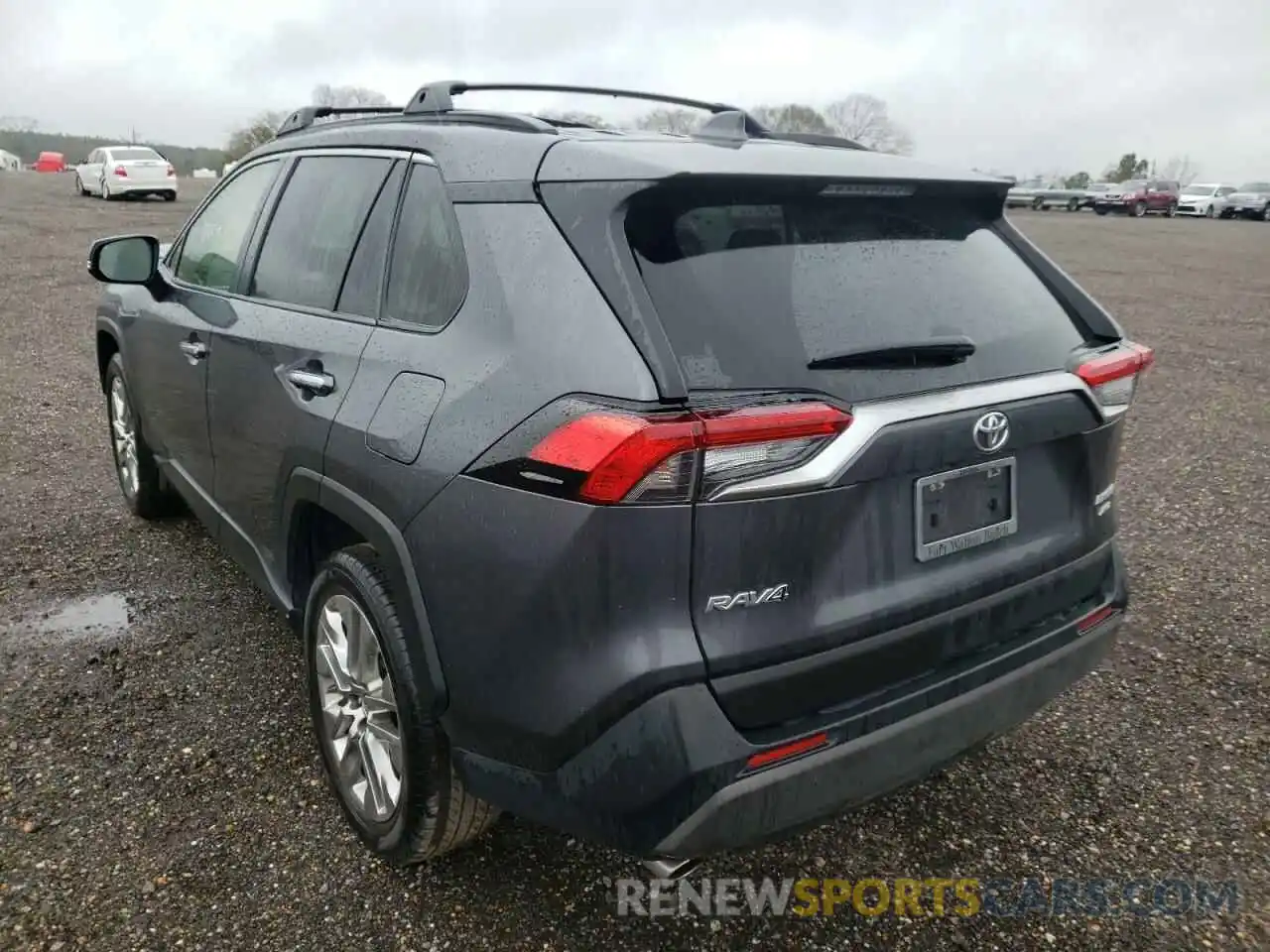 3 Photograph of a damaged car JTMN1RFV9KD521871 TOYOTA RAV4 2019