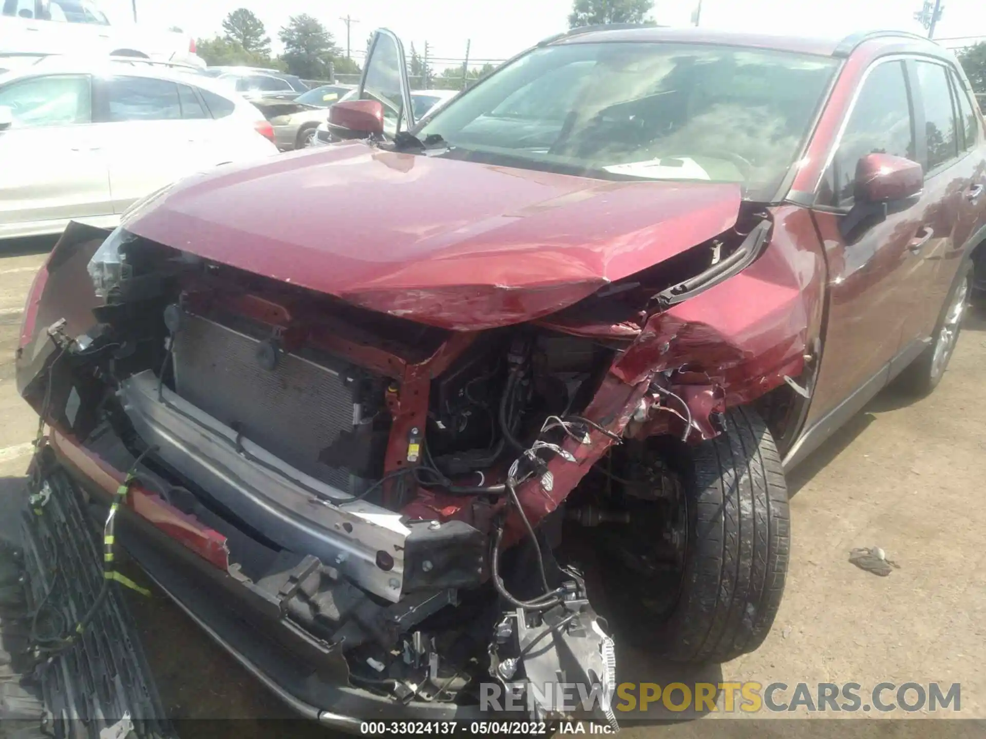 6 Photograph of a damaged car JTMN1RFVXKD038891 TOYOTA RAV4 2019