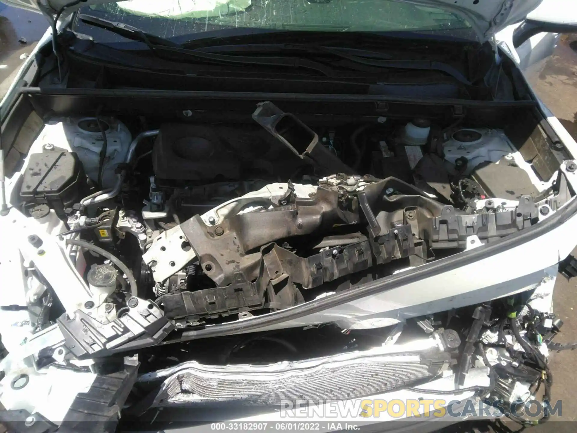 10 Фотография поврежденного автомобиля JTMN1RFVXKD040611 TOYOTA RAV4 2019