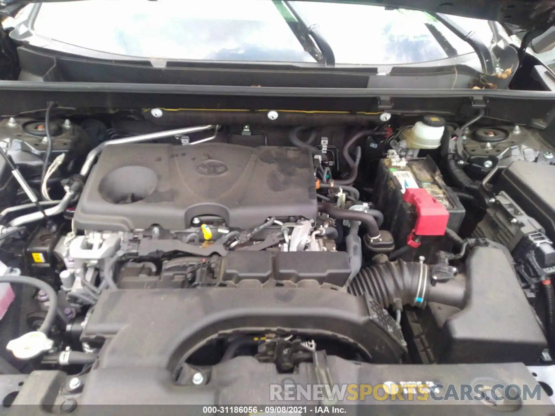 10 Фотография поврежденного автомобиля JTMN1RFVXKD043654 TOYOTA RAV4 2019