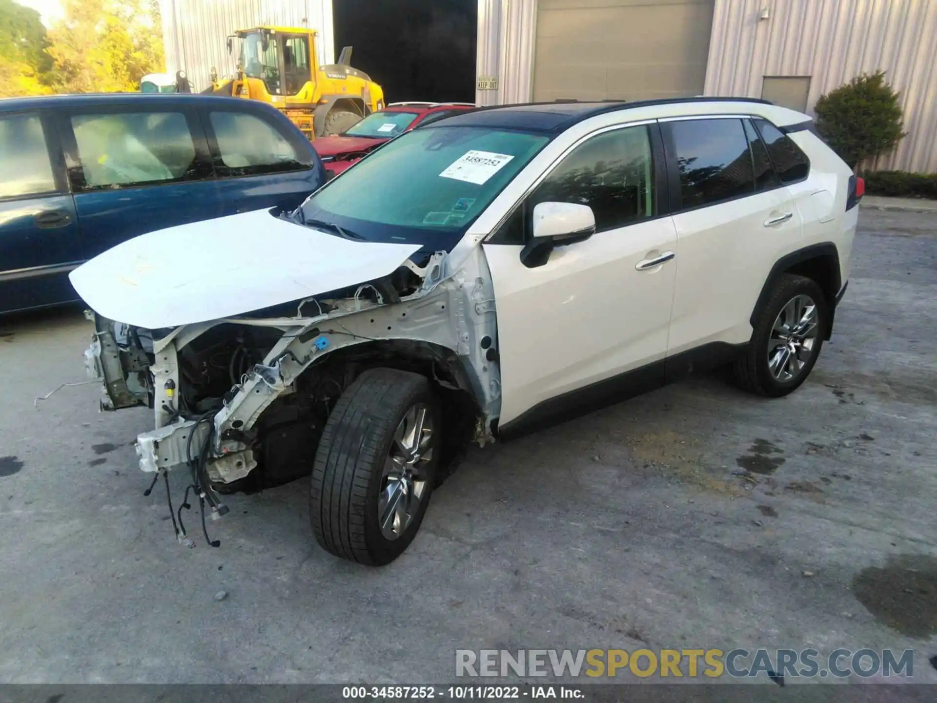 2 Фотография поврежденного автомобиля JTMN1RFVXKD512841 TOYOTA RAV4 2019