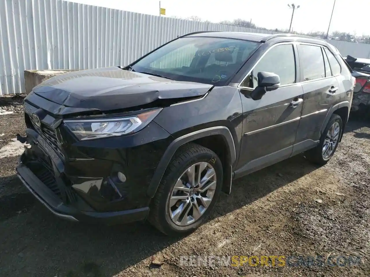 2 Фотография поврежденного автомобиля JTMN1RFVXKD513620 TOYOTA RAV4 2019