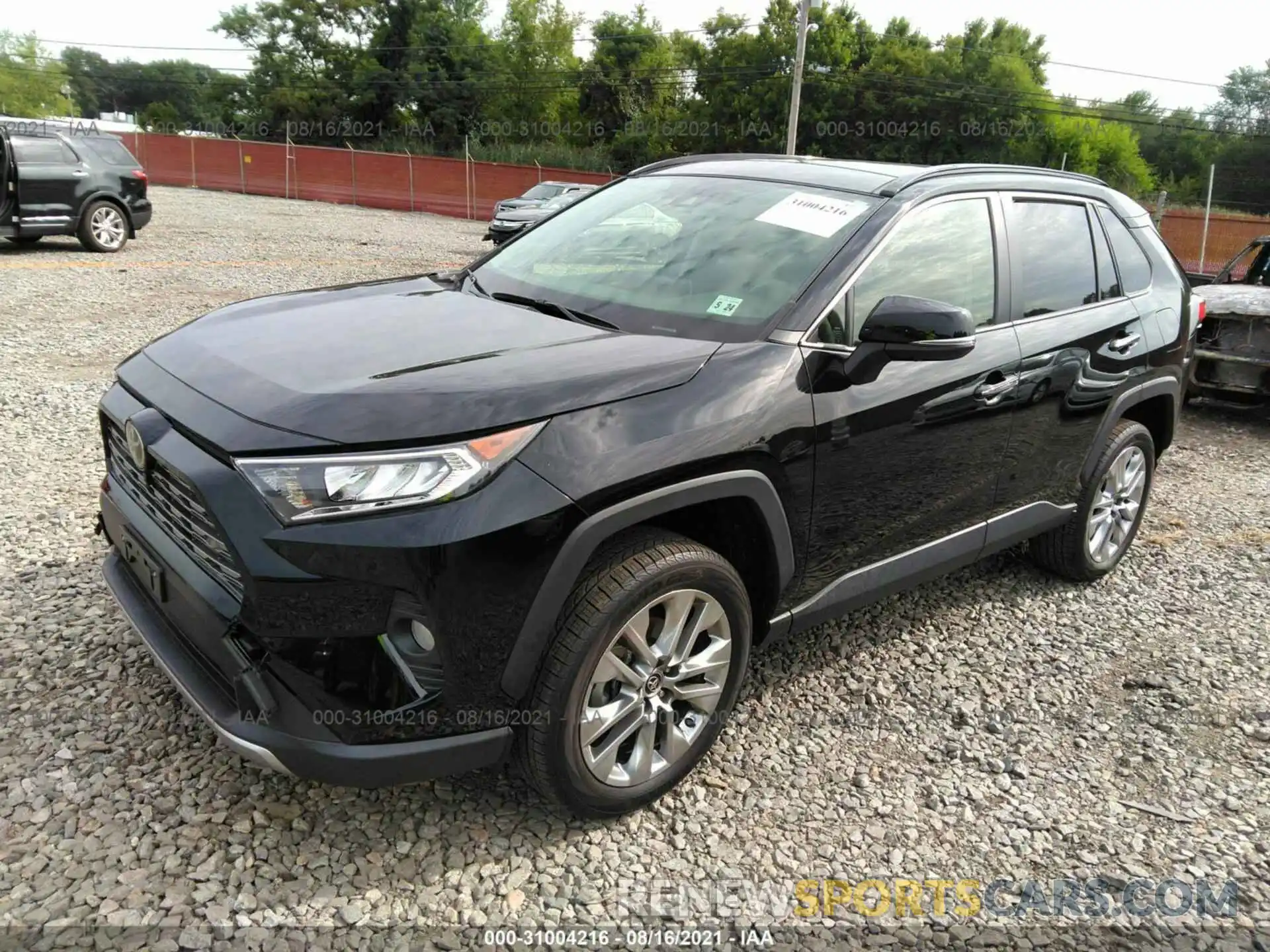 2 Фотография поврежденного автомобиля JTMN1RFVXKD518767 TOYOTA RAV4 2019