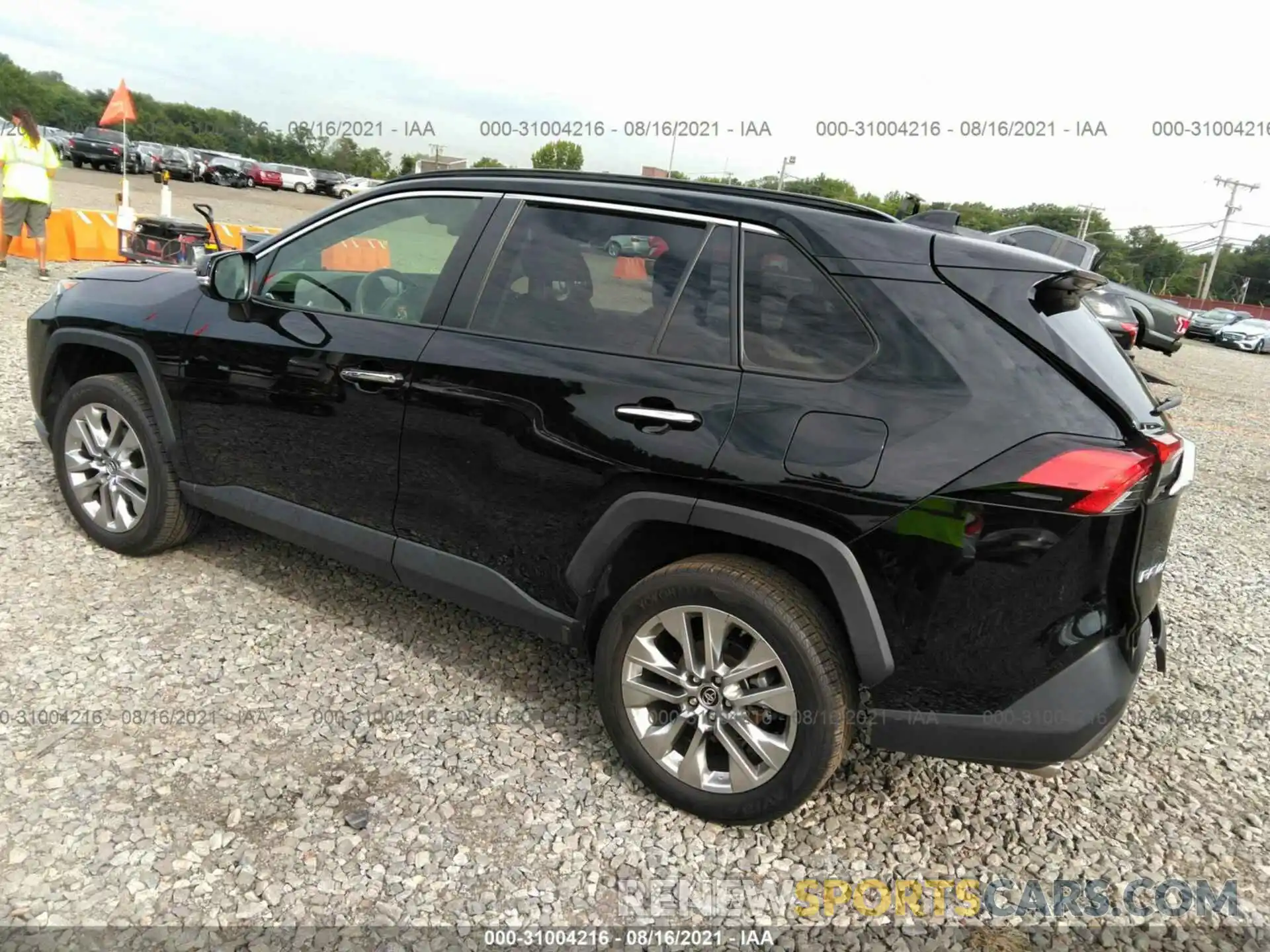 3 Фотография поврежденного автомобиля JTMN1RFVXKD518767 TOYOTA RAV4 2019