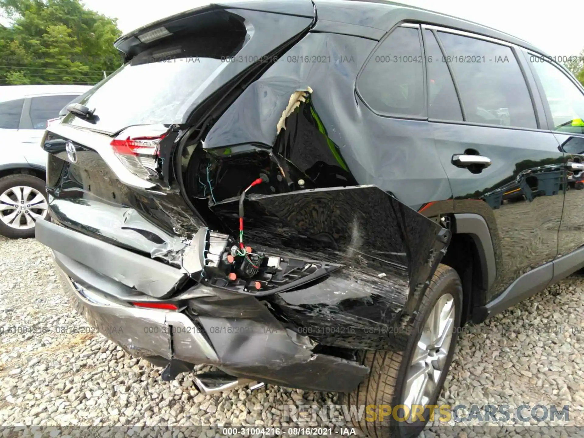 6 Фотография поврежденного автомобиля JTMN1RFVXKD518767 TOYOTA RAV4 2019