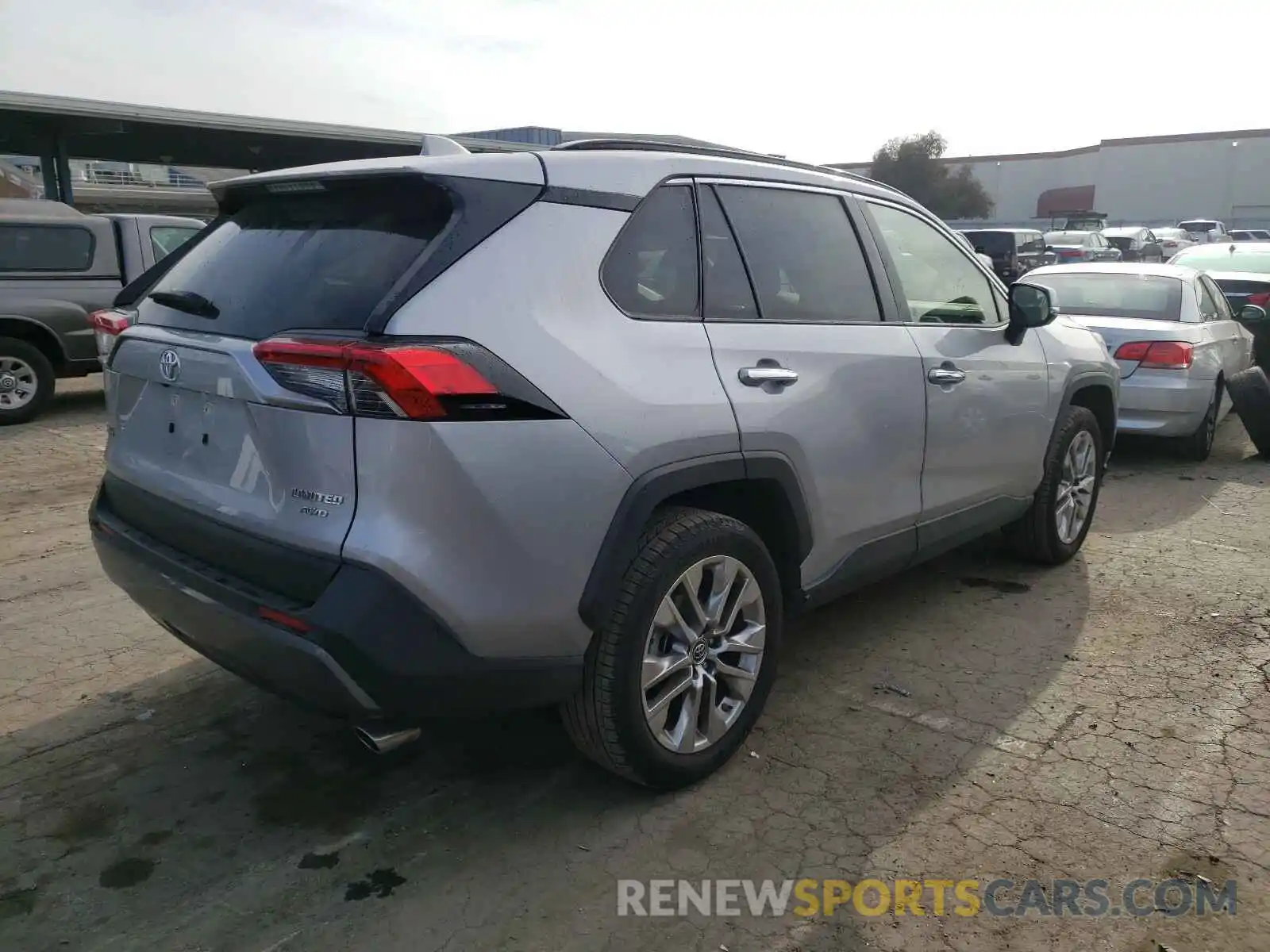 4 Фотография поврежденного автомобиля JTMN1RFVXKD521149 TOYOTA RAV4 2019