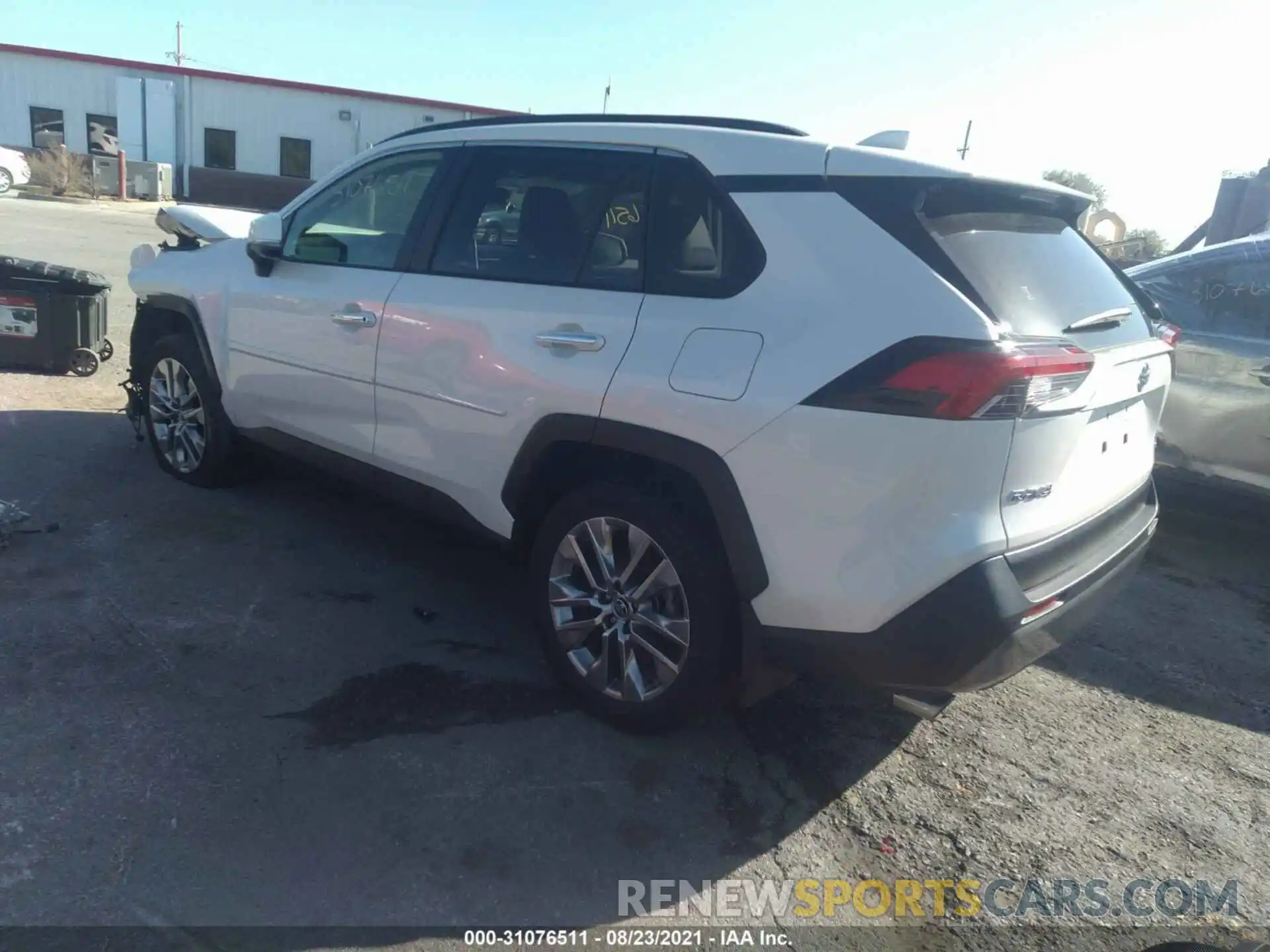 3 Photograph of a damaged car JTMN1RFVXKJ006847 TOYOTA RAV4 2019