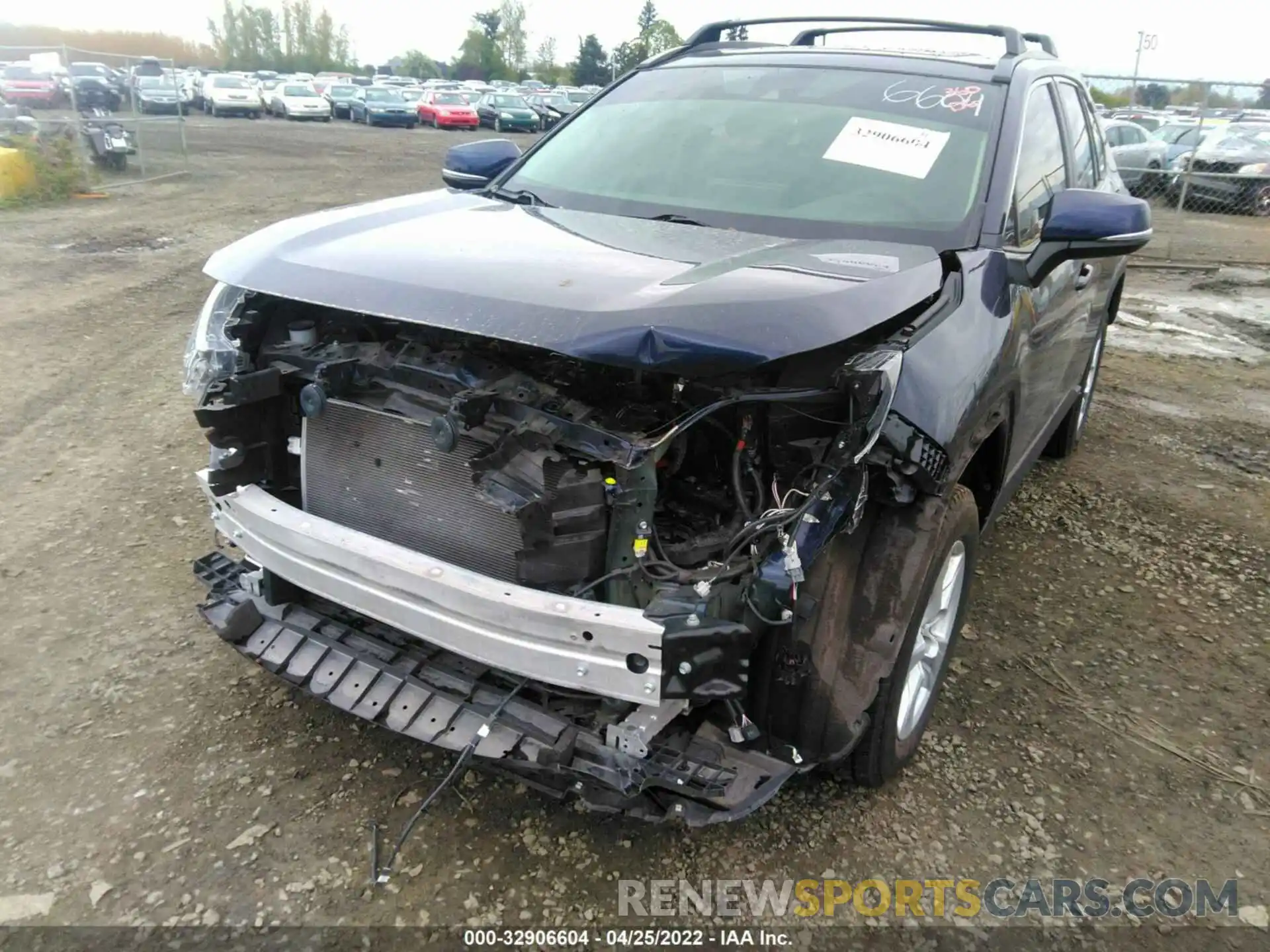 6 Photograph of a damaged car JTMP1RFV0KD006394 TOYOTA RAV4 2019