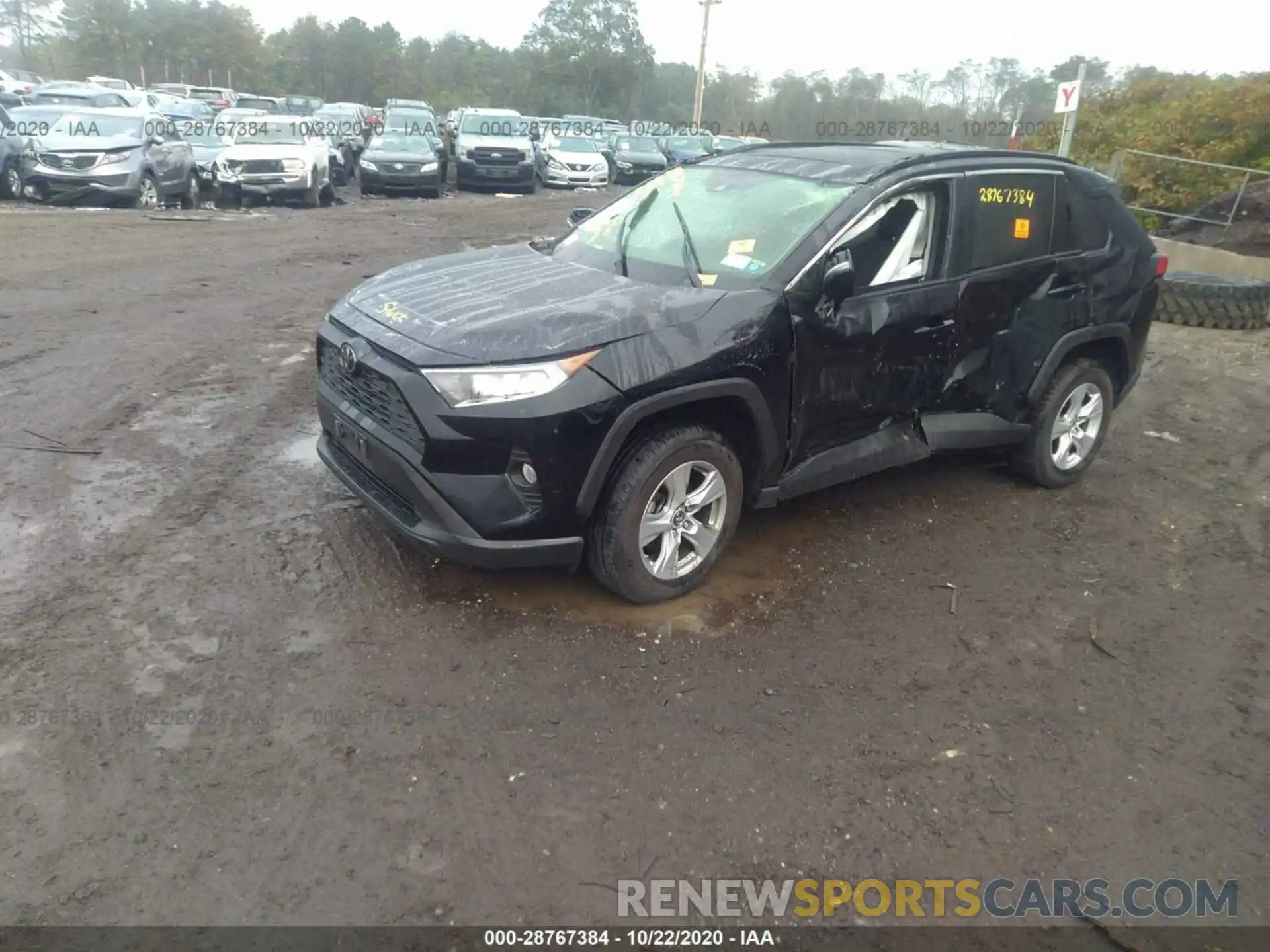 2 Photograph of a damaged car JTMP1RFV0KD009117 TOYOTA RAV4 2019