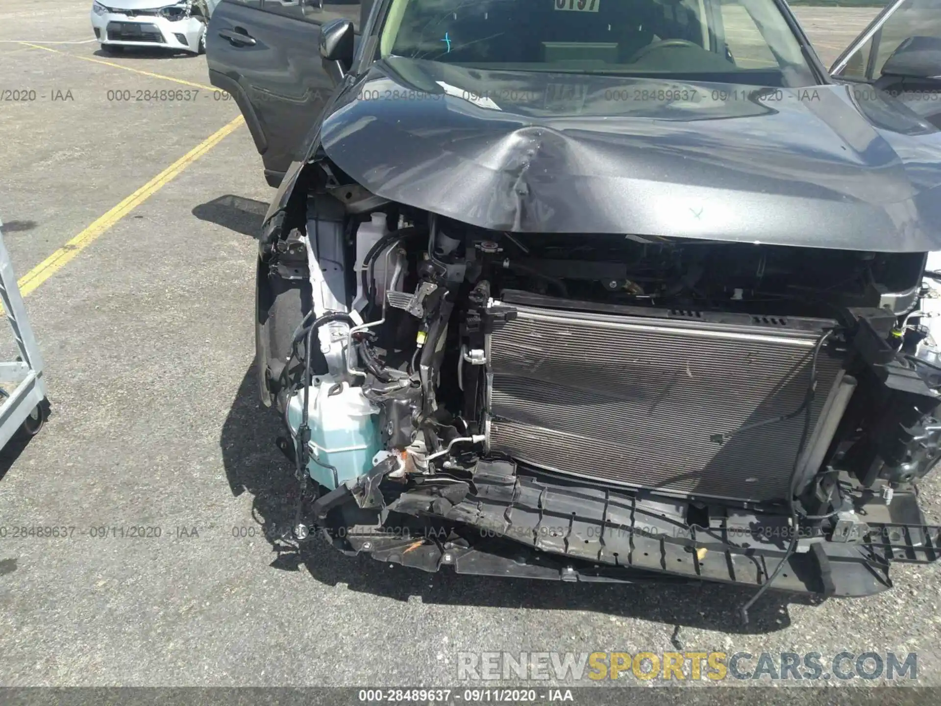 6 Photograph of a damaged car JTMP1RFV0KD013040 TOYOTA RAV4 2019