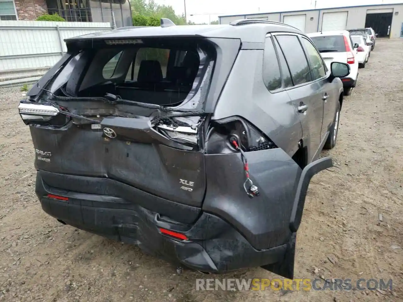 4 Photograph of a damaged car JTMP1RFV0KD018853 TOYOTA RAV4 2019