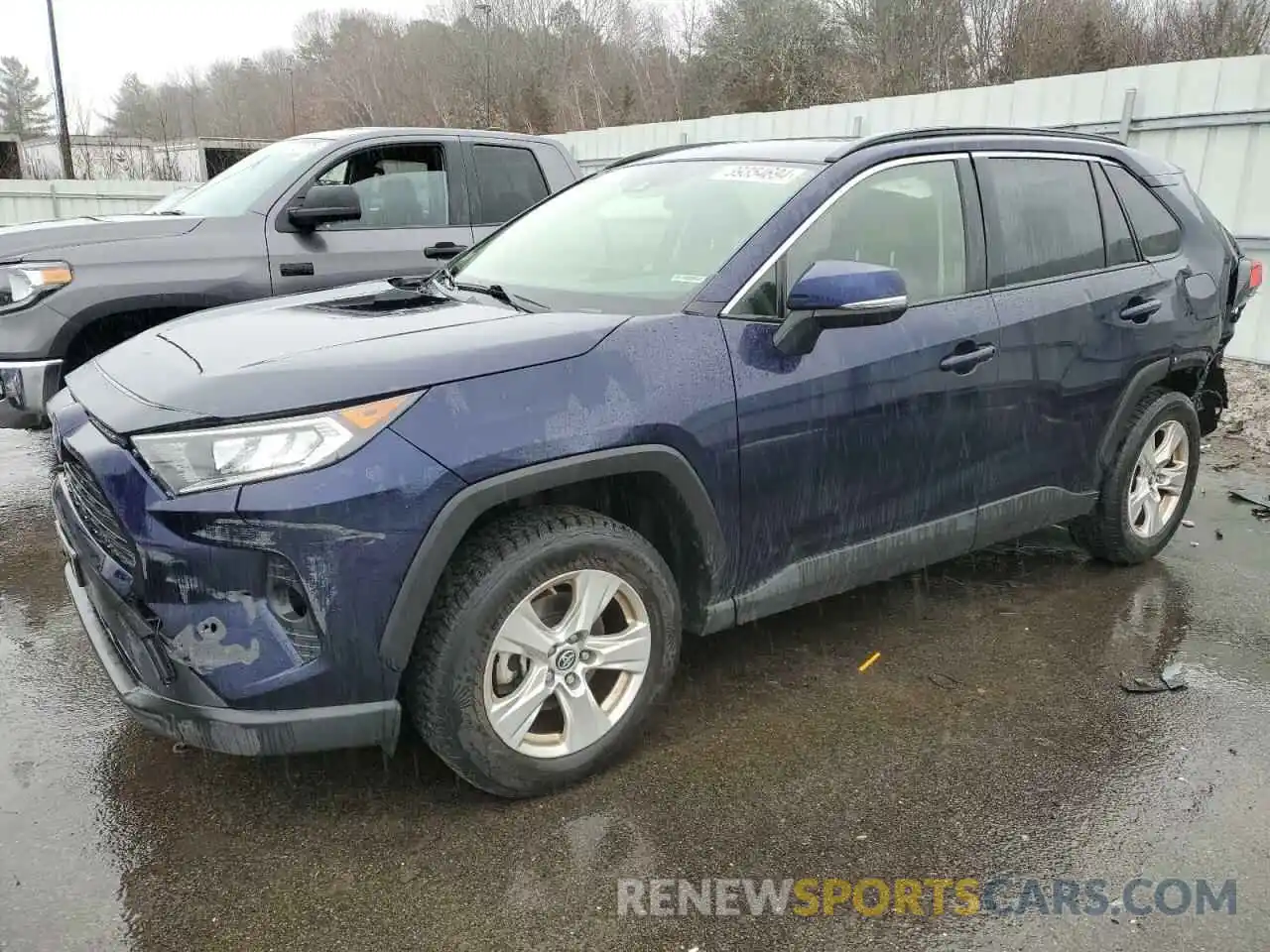 1 Photograph of a damaged car JTMP1RFV0KD024149 TOYOTA RAV4 2019