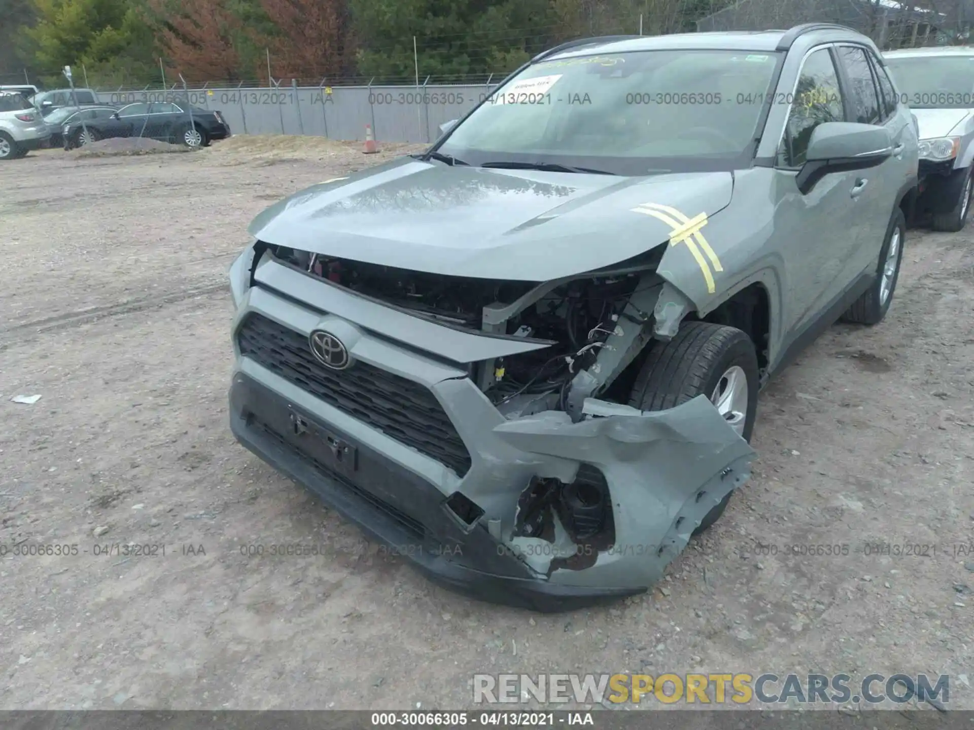 6 Photograph of a damaged car JTMP1RFV0KD026256 TOYOTA RAV4 2019