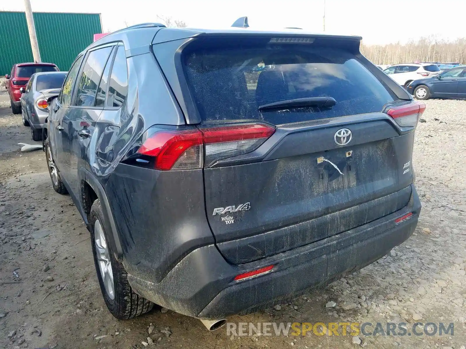 3 Photograph of a damaged car JTMP1RFV0KD035426 TOYOTA RAV4 2019