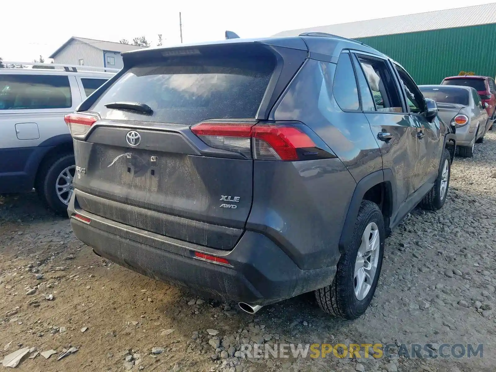 4 Photograph of a damaged car JTMP1RFV0KD035426 TOYOTA RAV4 2019