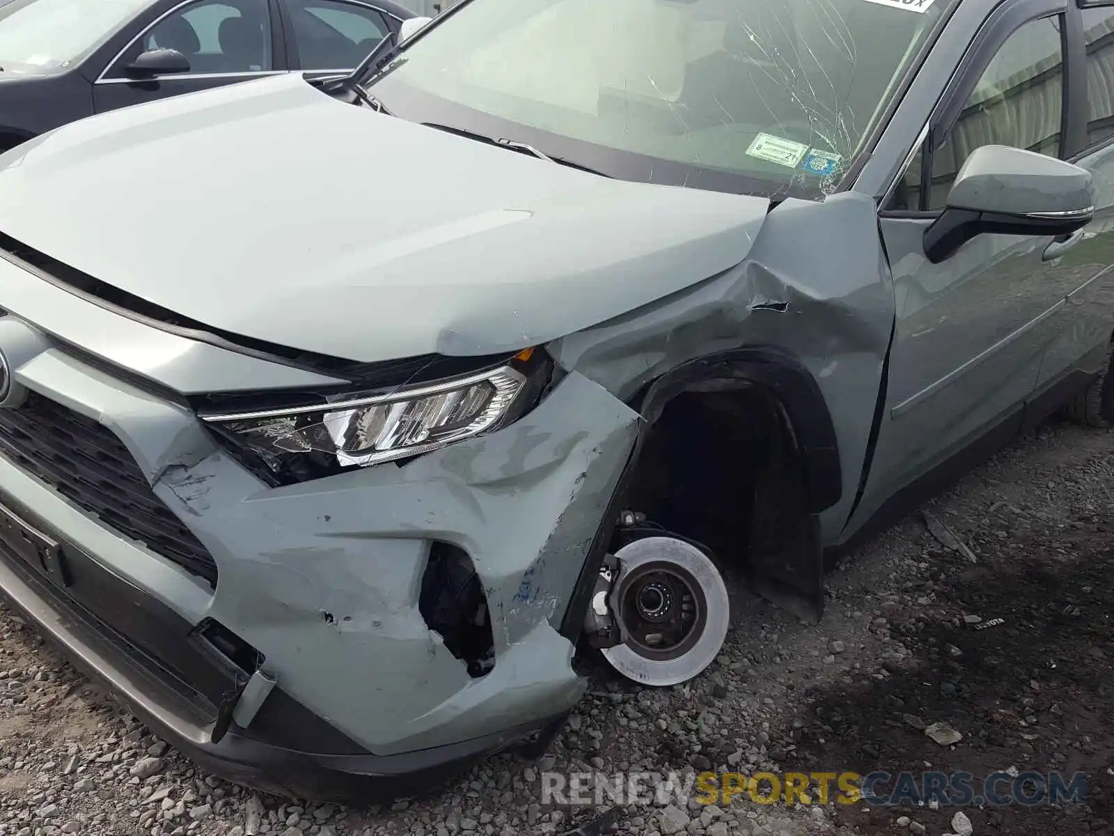 9 Фотография поврежденного автомобиля JTMP1RFV0KD036012 TOYOTA RAV4 2019