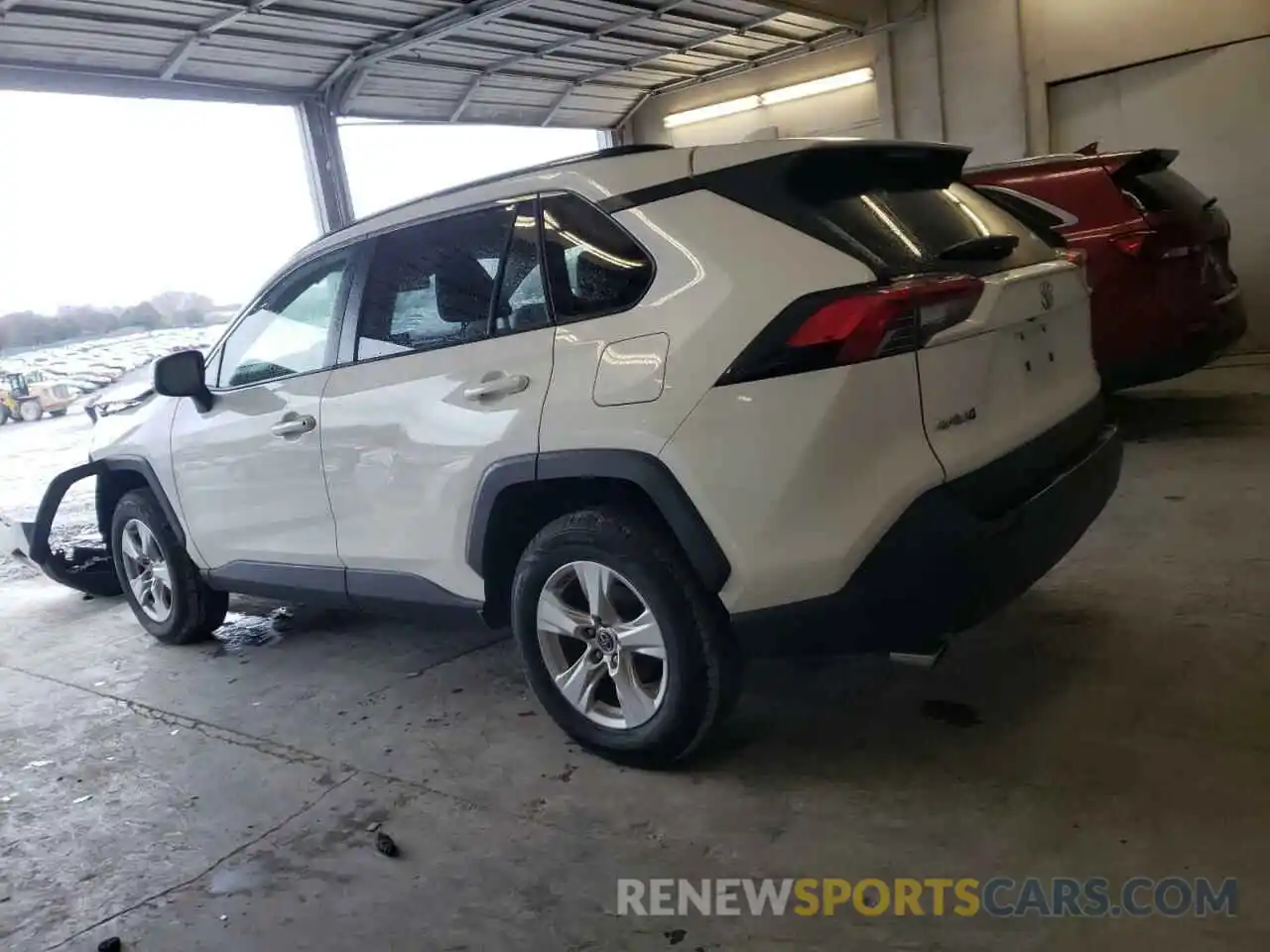 2 Photograph of a damaged car JTMP1RFV0KD036673 TOYOTA RAV4 2019