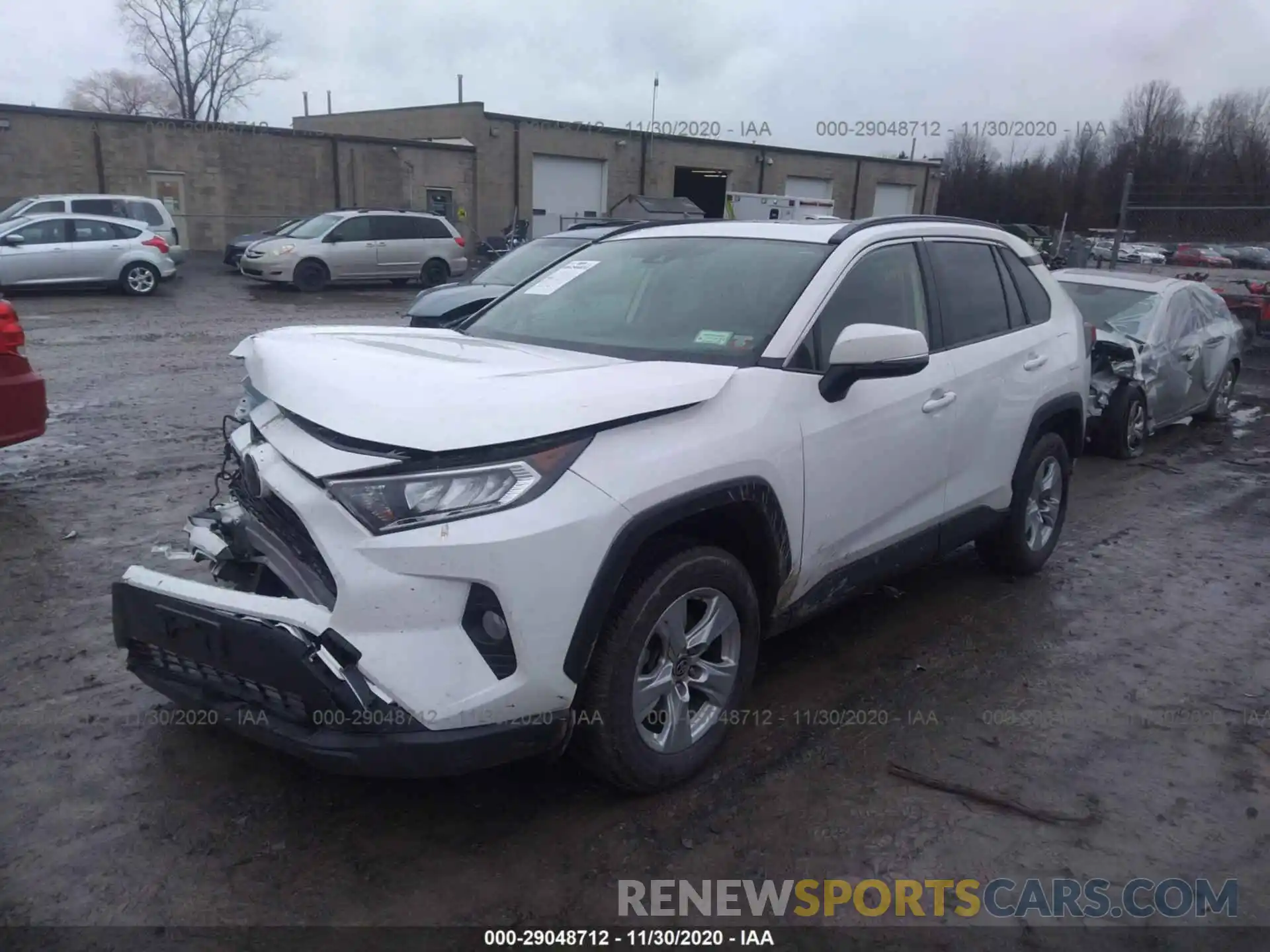 2 Фотография поврежденного автомобиля JTMP1RFV0KD043252 TOYOTA RAV4 2019