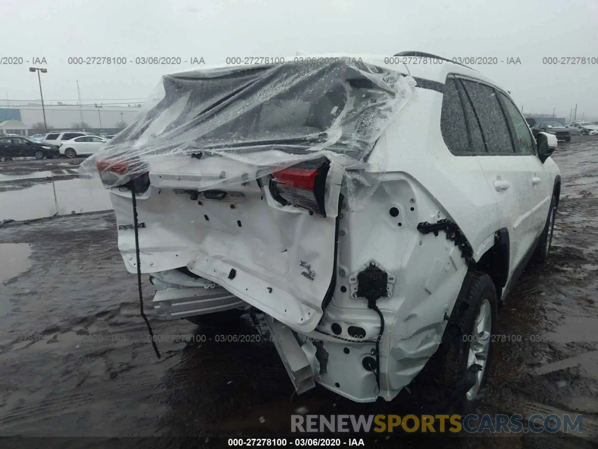 6 Photograph of a damaged car JTMP1RFV0KD045292 TOYOTA RAV4 2019