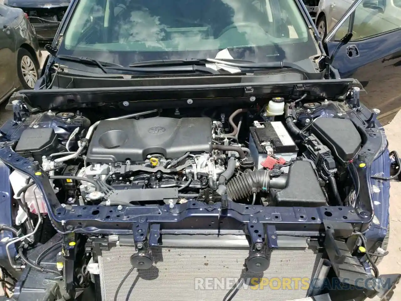 7 Photograph of a damaged car JTMP1RFV0KD506894 TOYOTA RAV4 2019